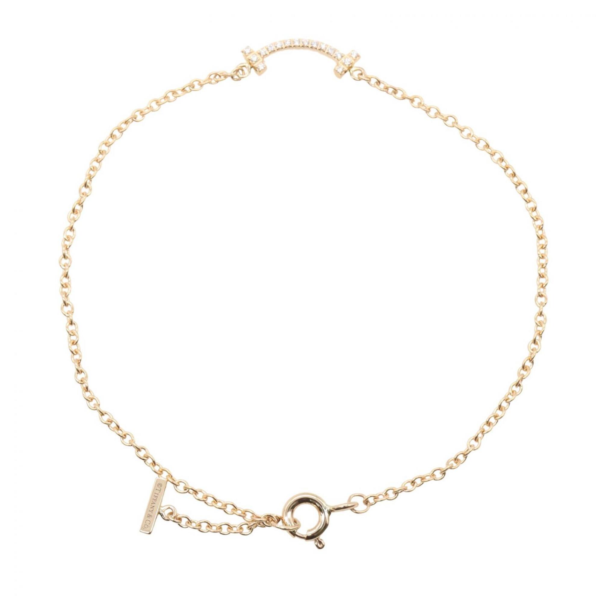 Tiffany T Smile Mini Diamond Bracelet RN0002194