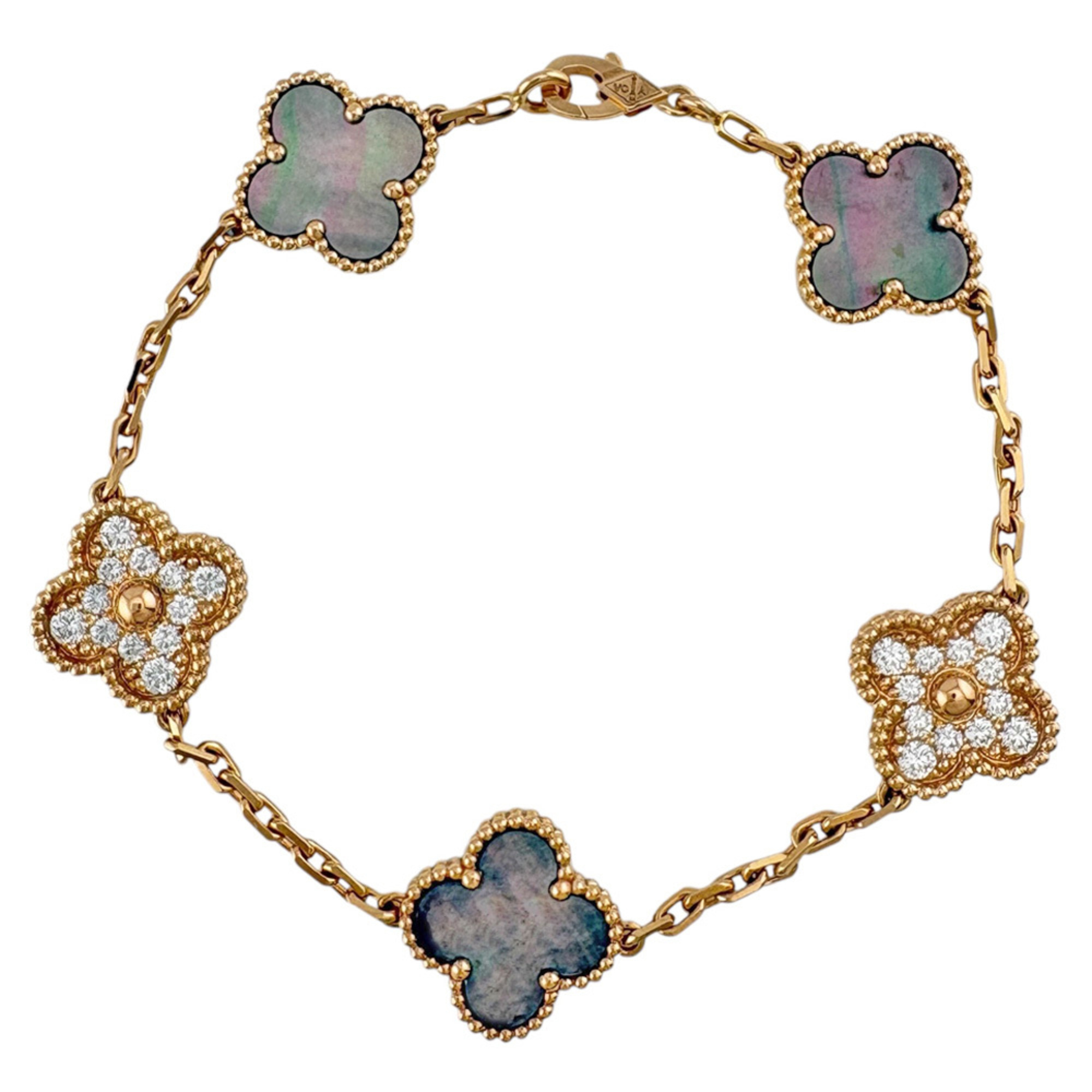 Van Cleef & Arpels Vintage Alhambra Bracelet RN0002195