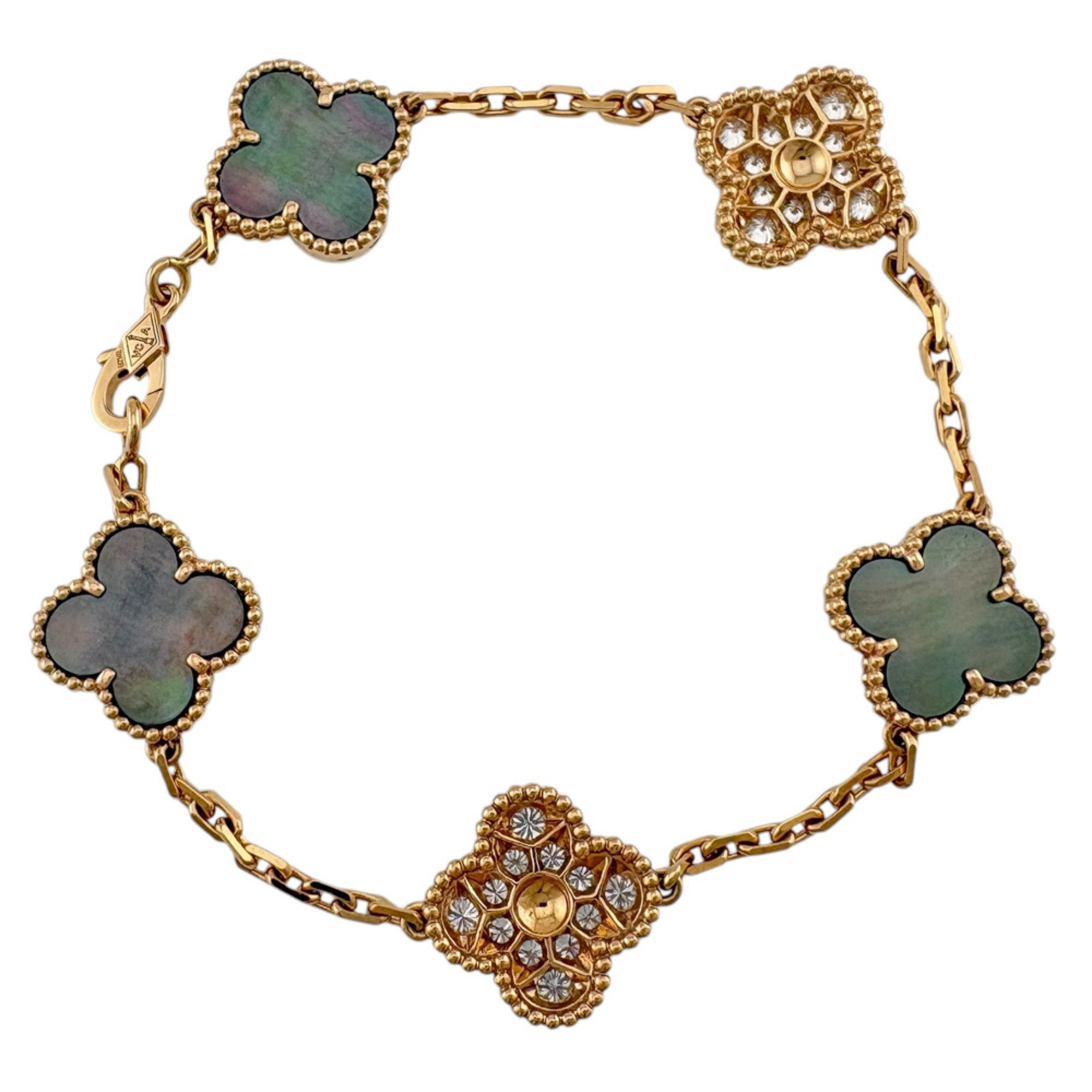 Van Cleef & Arpels Vintage Alhambra Bracelet RN0002195
