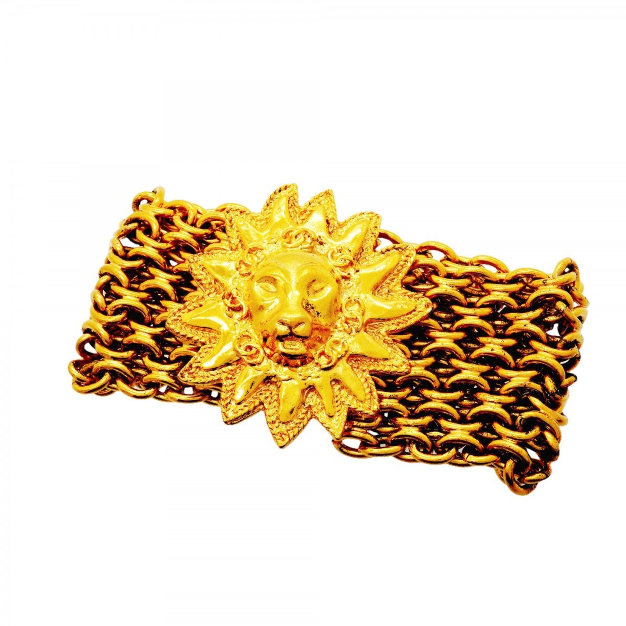 Chanel Coco Mark Lion Motif Bracelet RN0002219