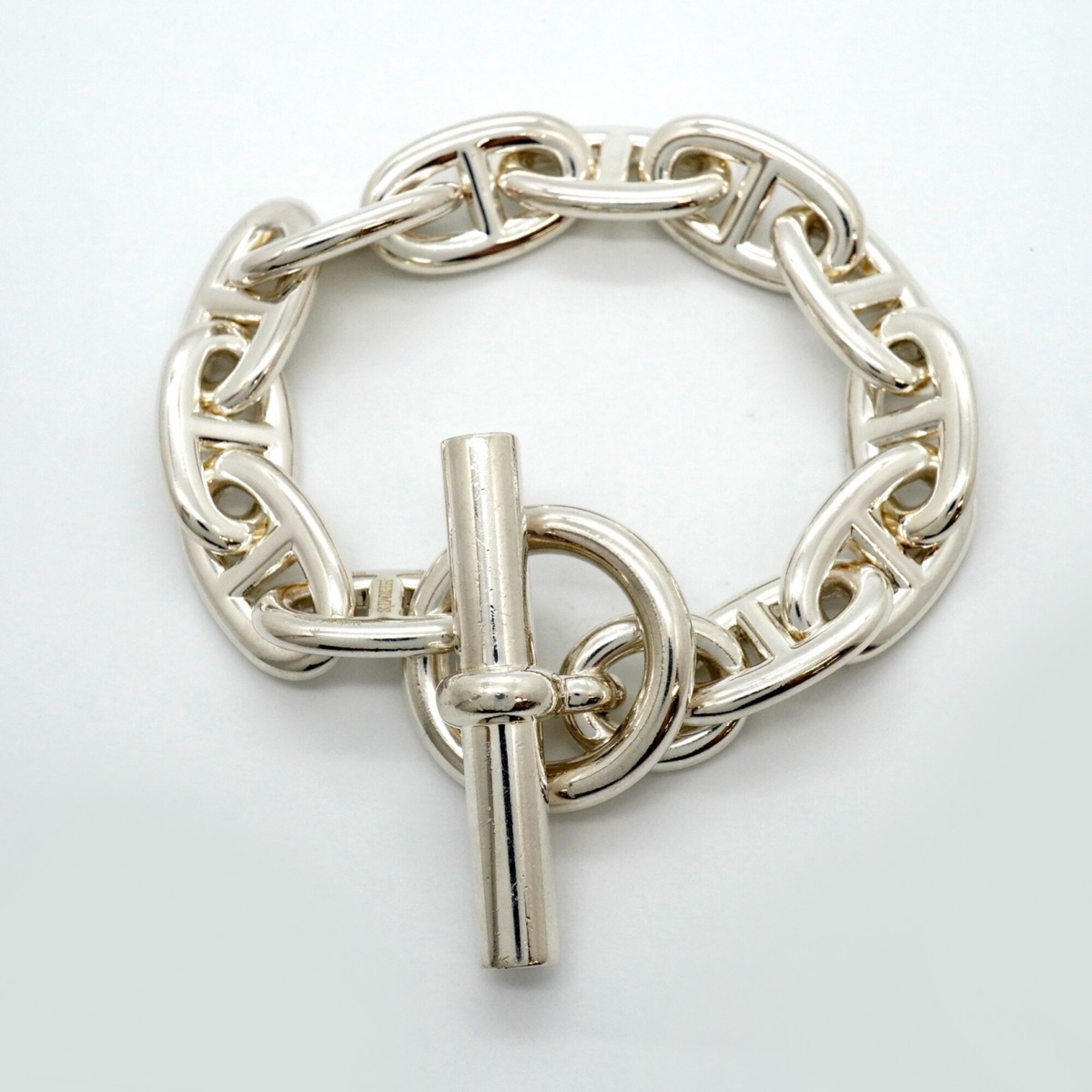 Hermès Chaine d'Ancre TGM Bracelet RN0002221