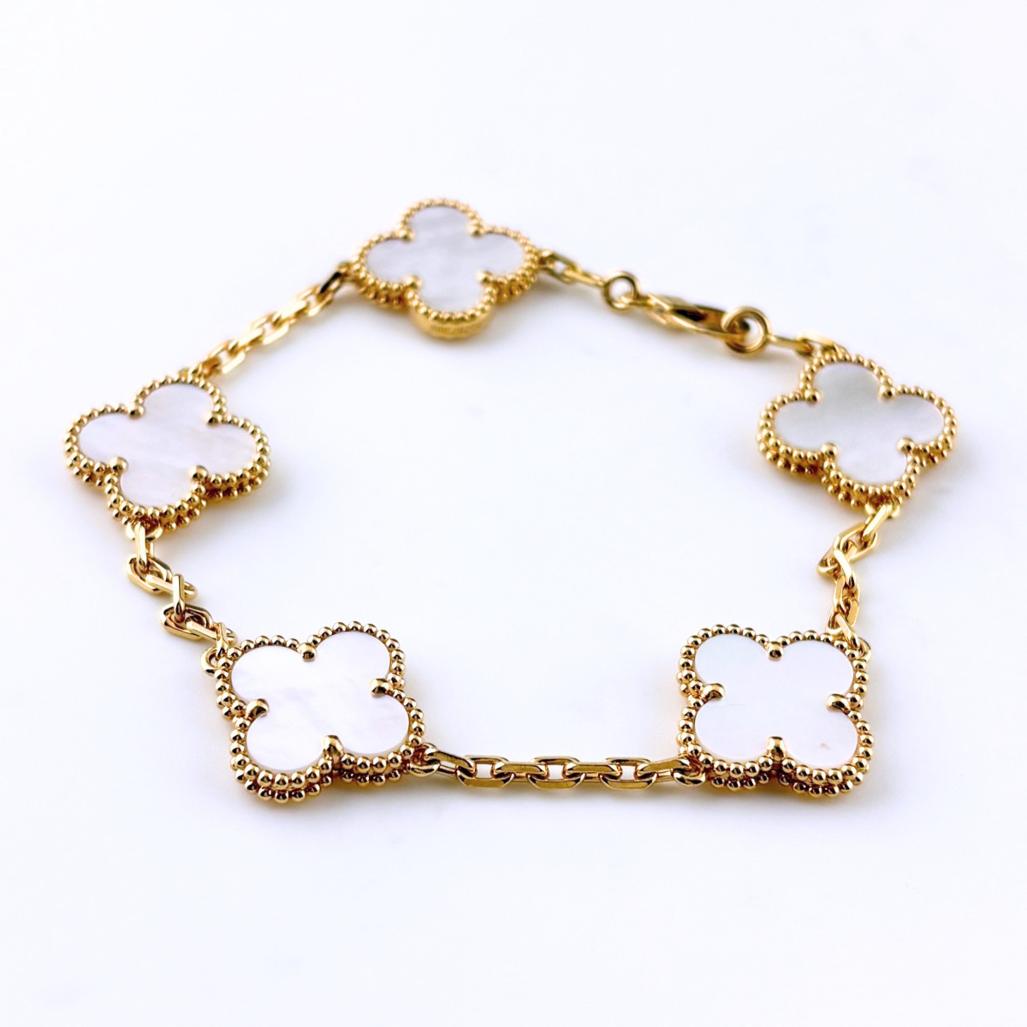 Van Cleef & Arpels Vintage Alhambra Bracelet RN0002236