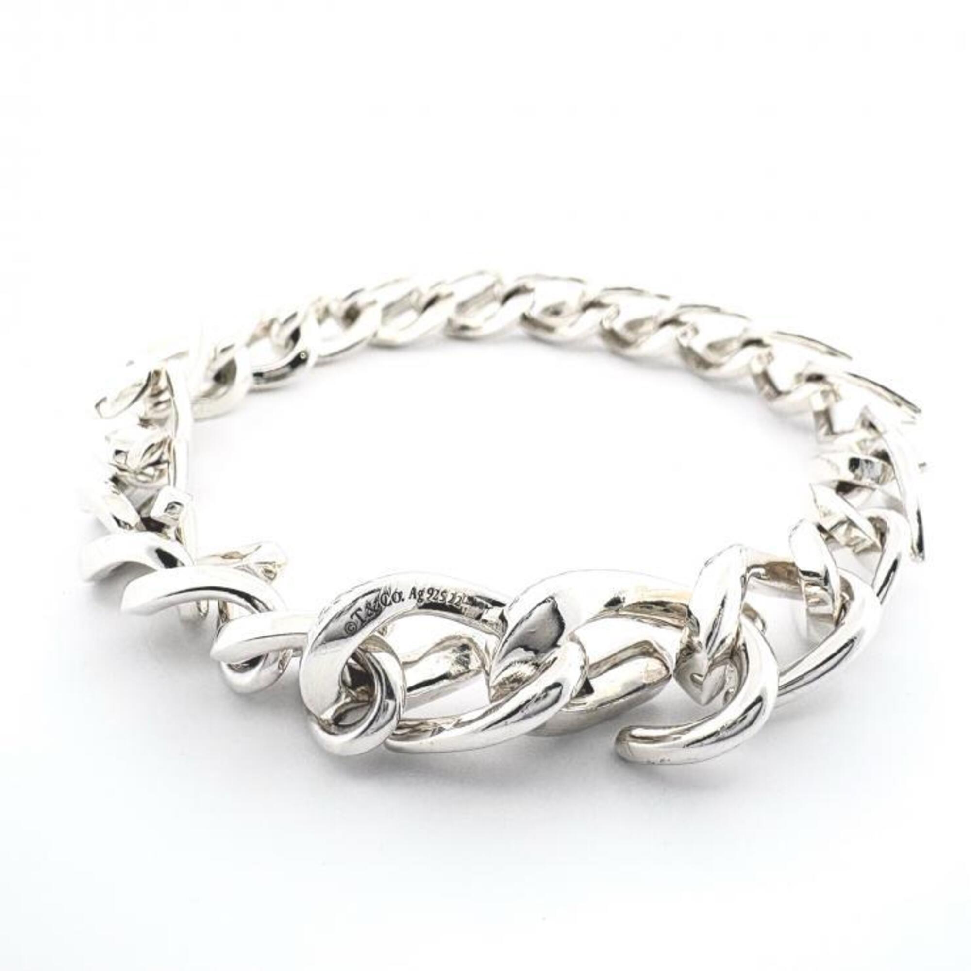 Tiffany Forge Sterling Silver 925 Link Bracelet RN0002248