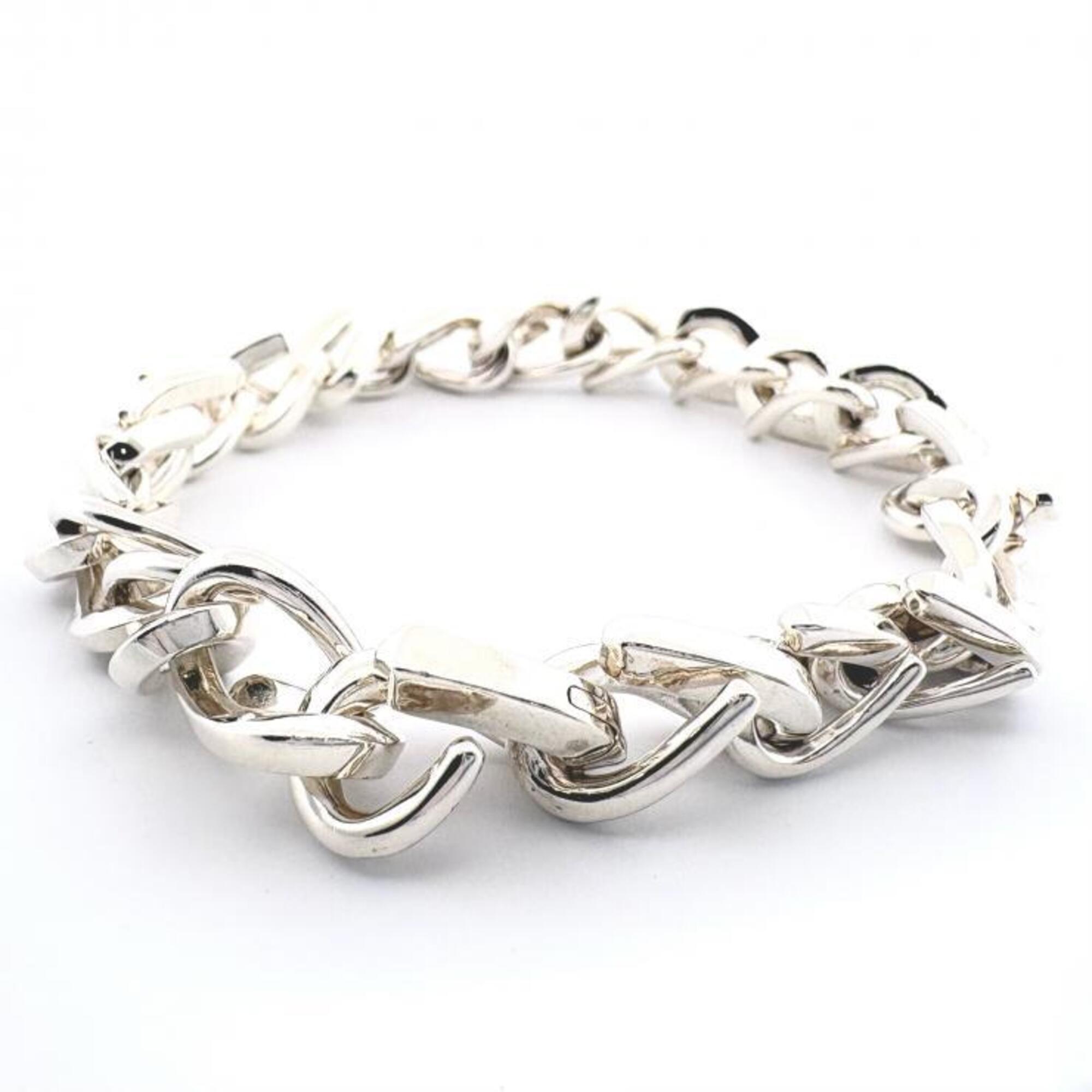 Tiffany Forge Sterling Silver 925 Link Bracelet RN0002248
