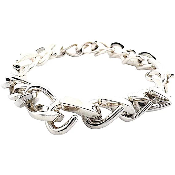 Tiffany Forge Sterling Silver 925 Link Bracelet RN0002248 Tiffany Forge Sterling Silver 925 Link Bracelet RN0002248