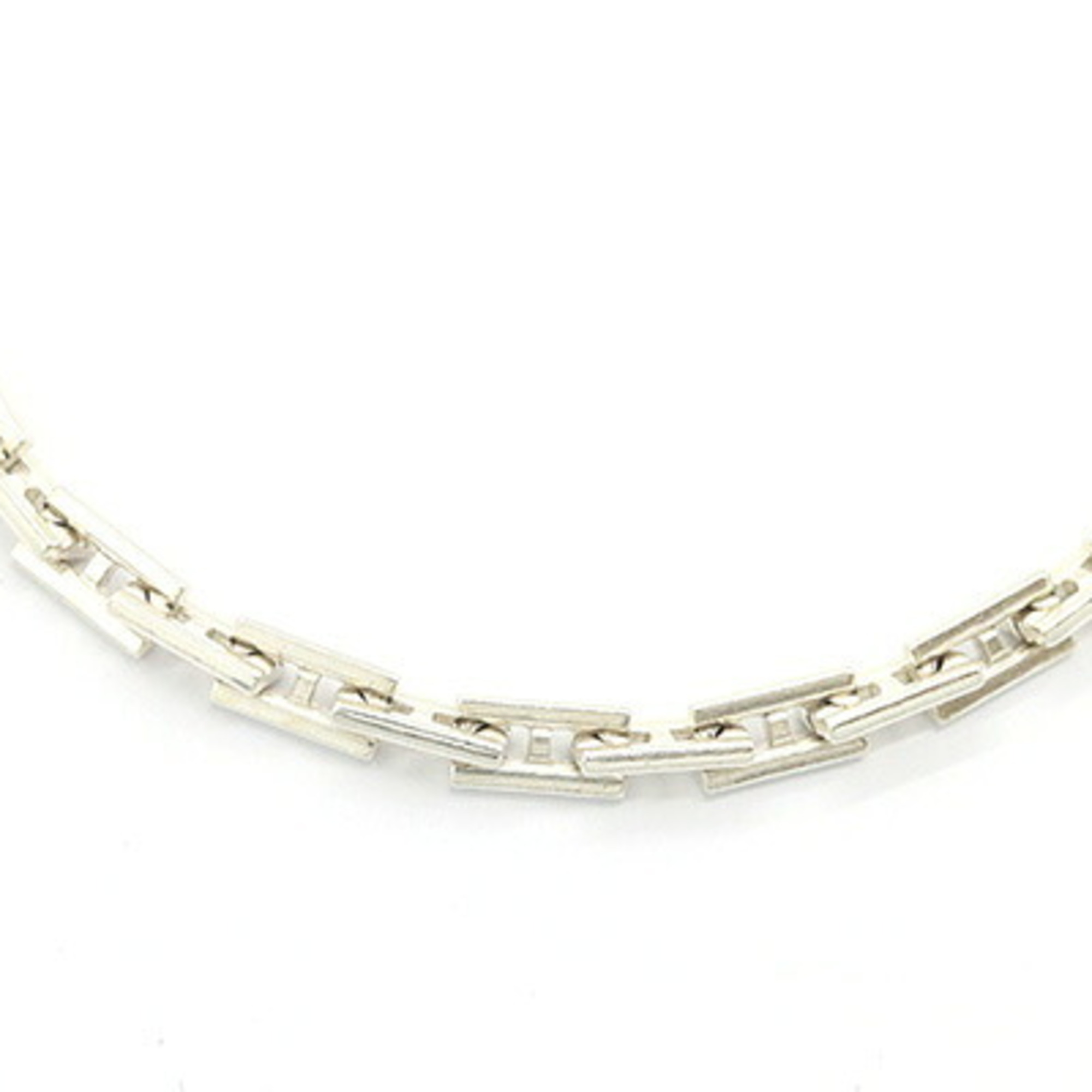 Hermès Hercules MM SV Sterling Silver Bracelet RN0002256