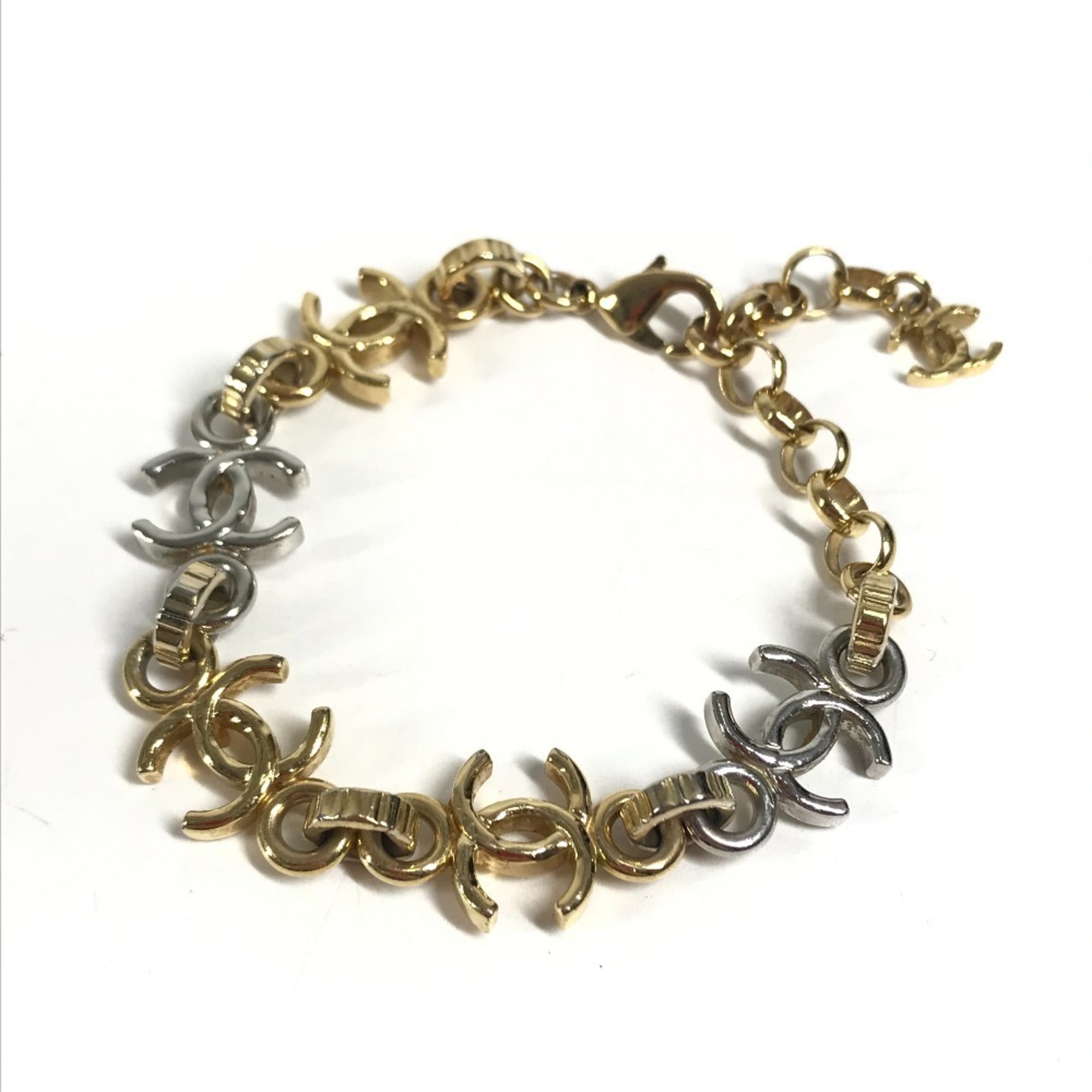 Chanel B26P CC Coco Mark Chain Bracelet RN0002259