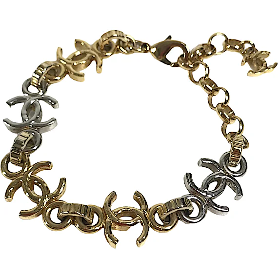 Chanel B26P CC Coco Mark Chain Bracelet RN0002259 Chanel B26P CC Coco Mark Chain Bracelet RN0002259