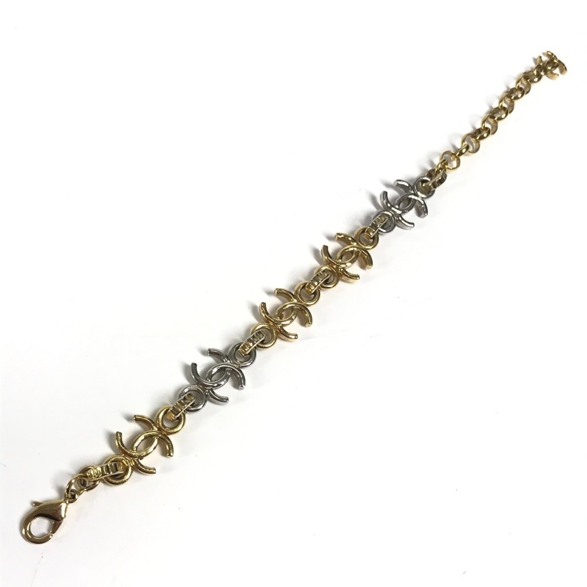 Chanel B26P CC Coco Mark Chain Bracelet RN0002259