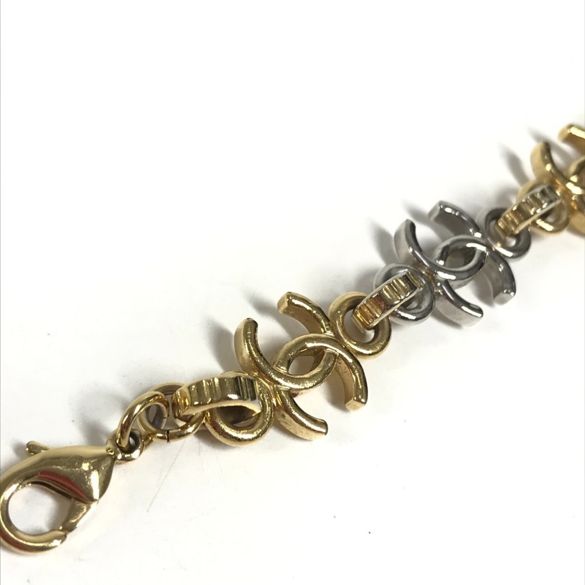 Chanel B26P CC Coco Mark Chain Bracelet RN0002259