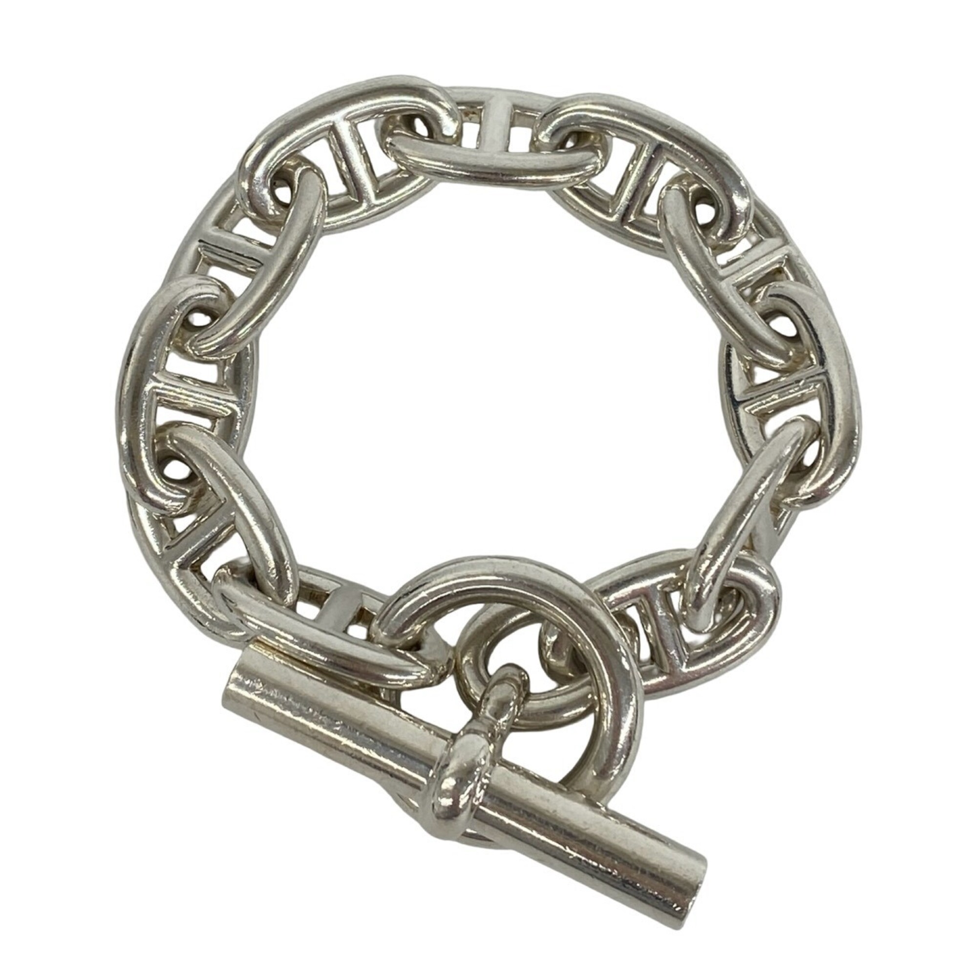Hermès Chaine d'Ancre TGM 11-link bracelet RN0002268