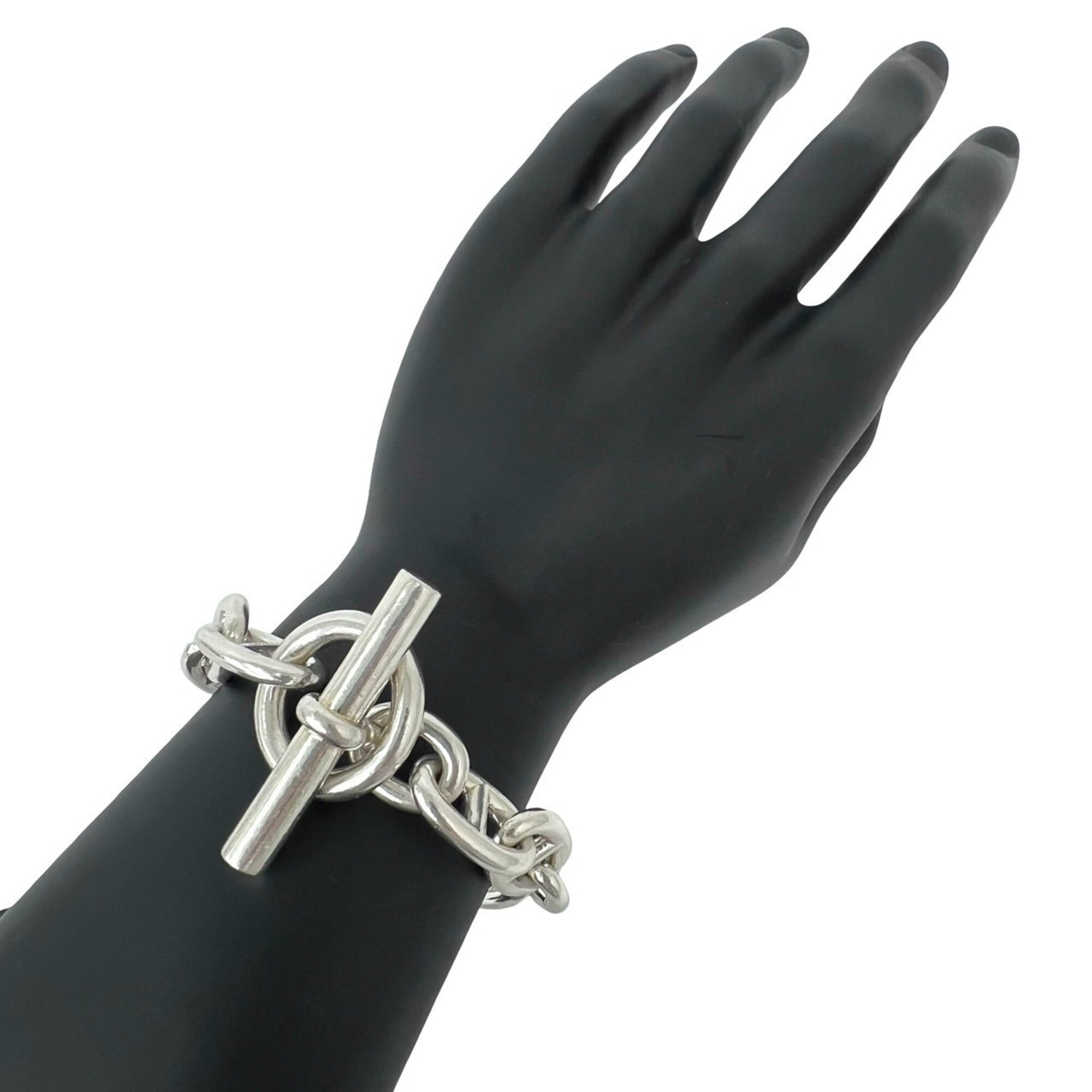 Hermès Chaine d'Ancre TGM 12-link bracelet RN0002271