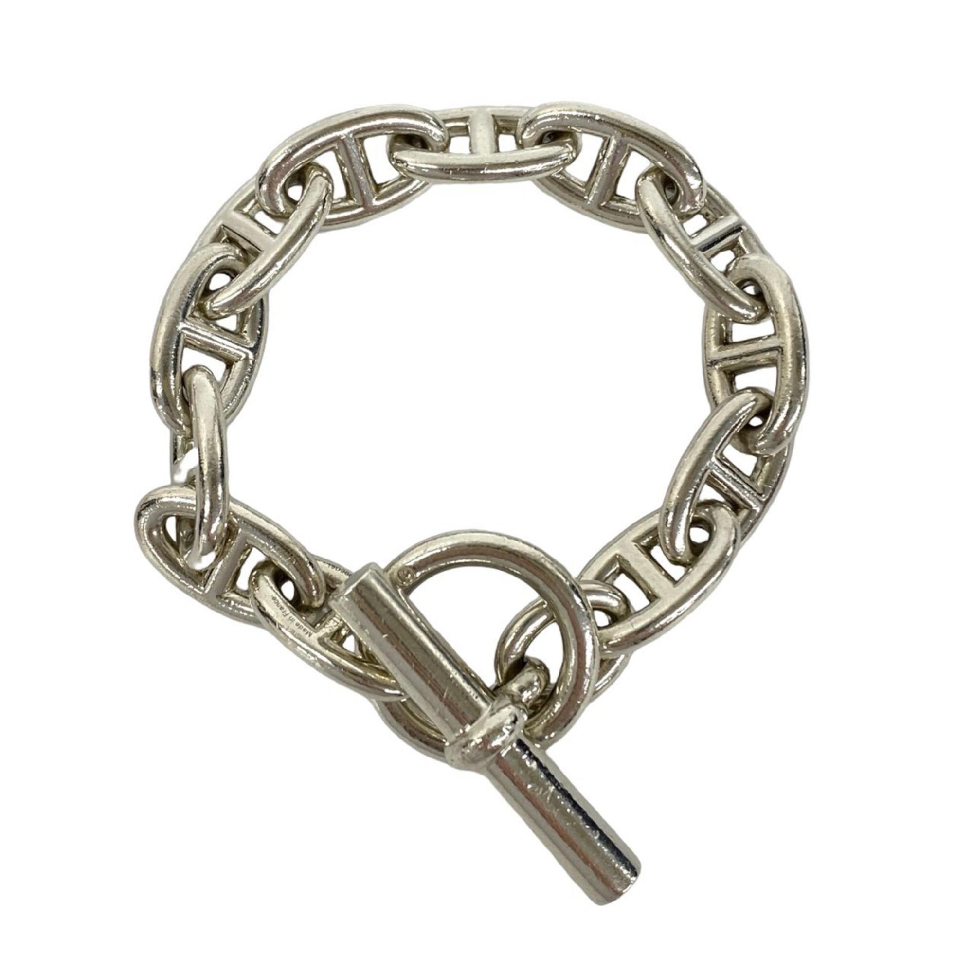 Hermès Chaine d'Ancre GM 12-link bracelet RN0002272