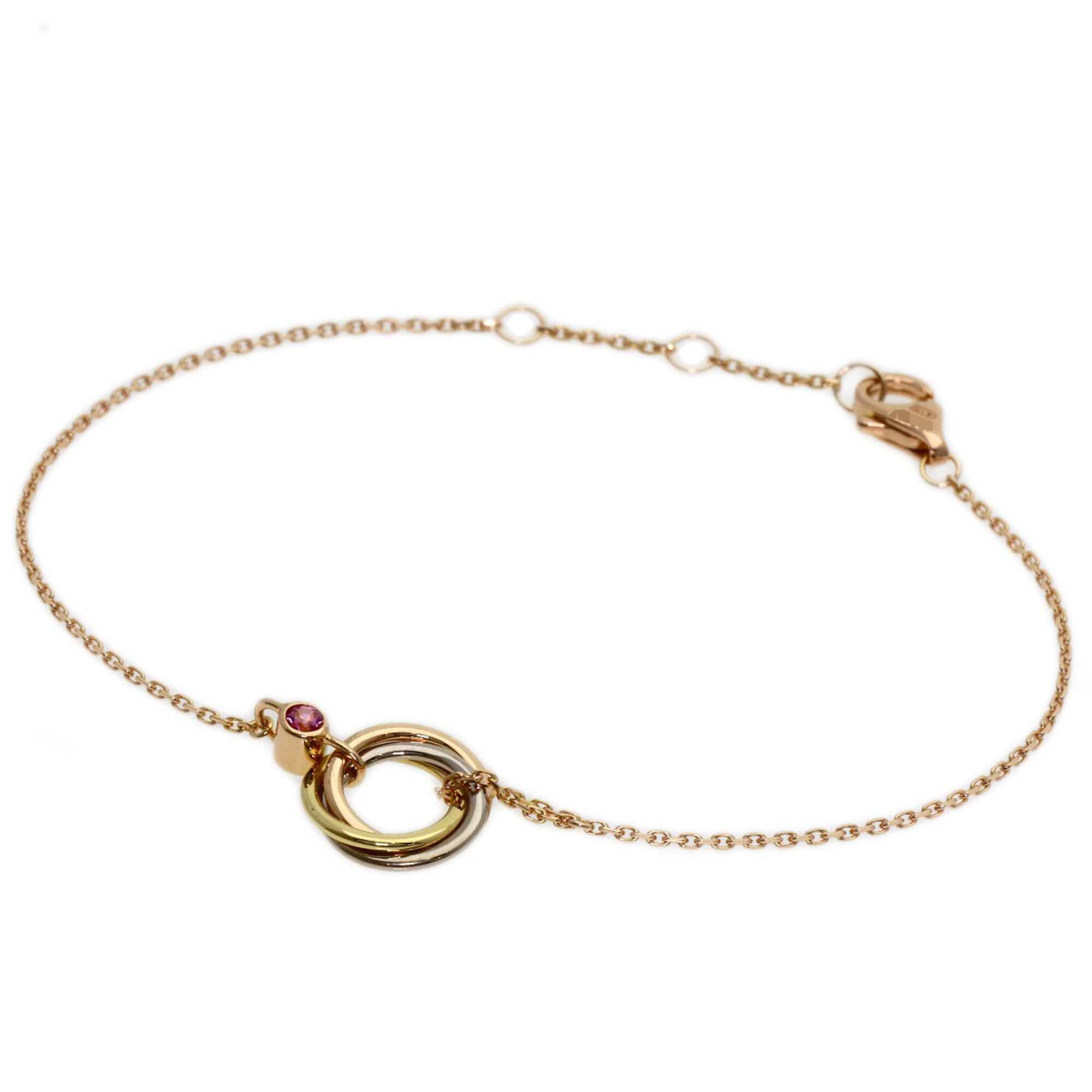 Cartier Trinity Pink Sapphire Bracelet RN0002288