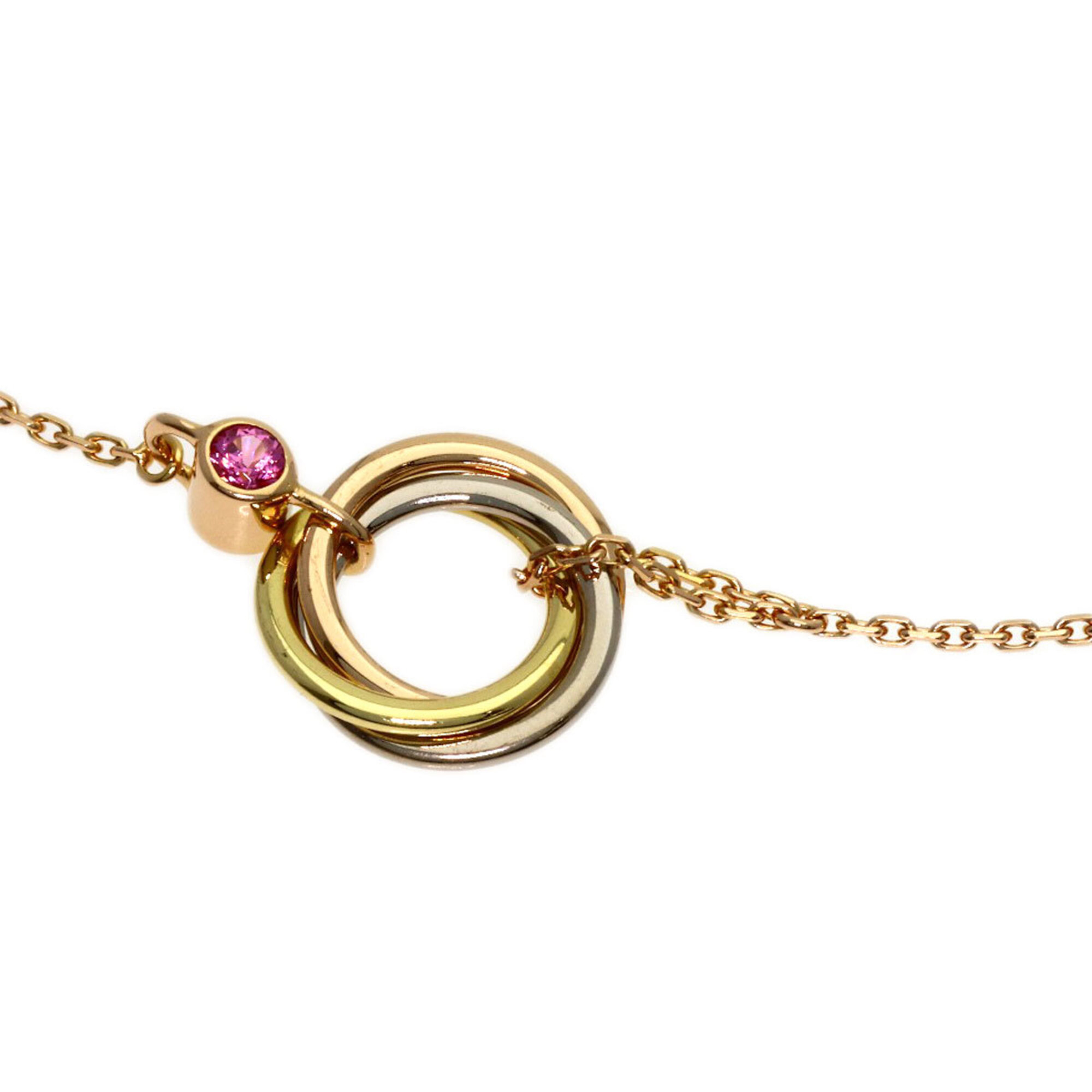 Cartier Trinity Pink Sapphire Bracelet RN0002288