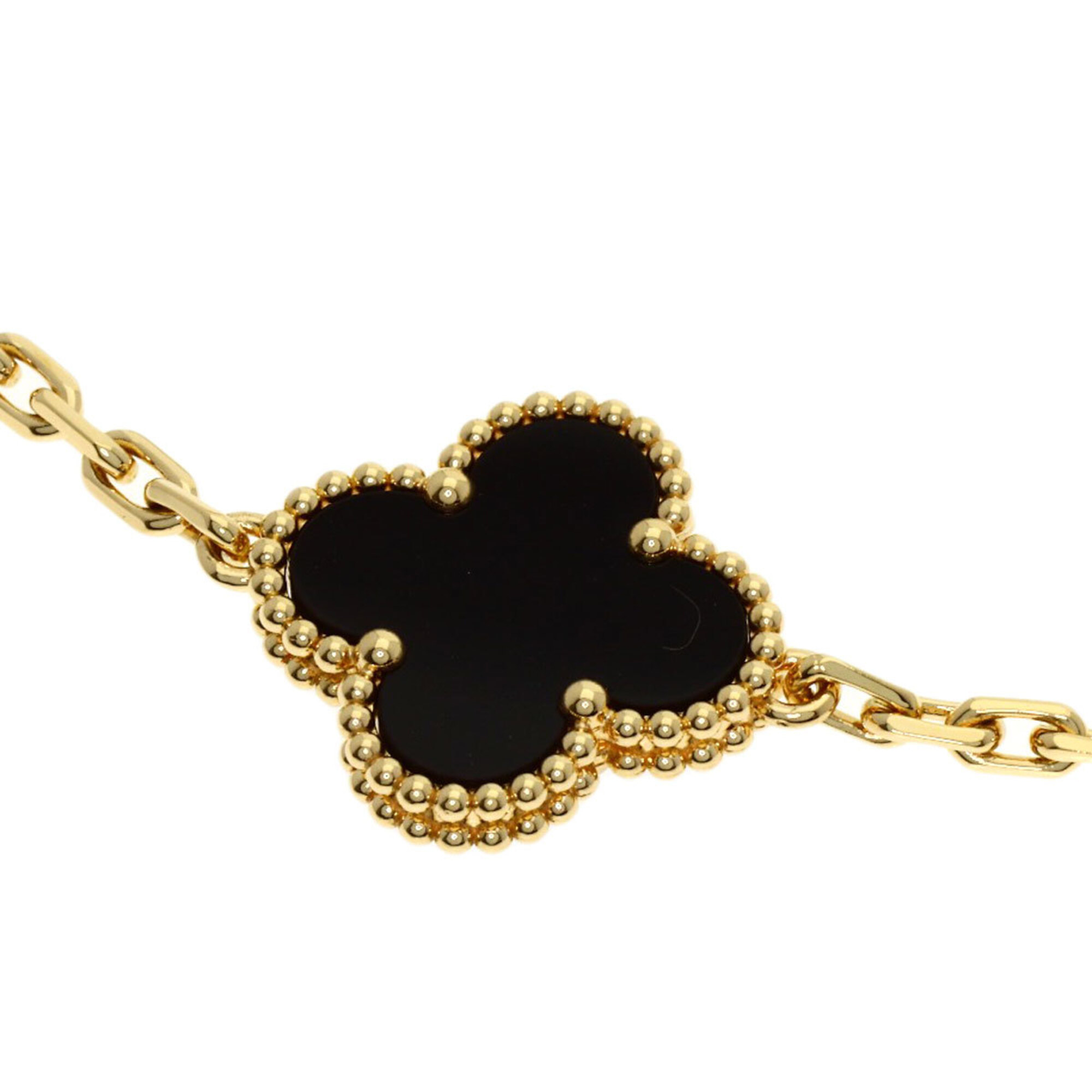 Van Cleef & Arpels Vintage Alhambra 5-Motif Bracelet RN0002295
