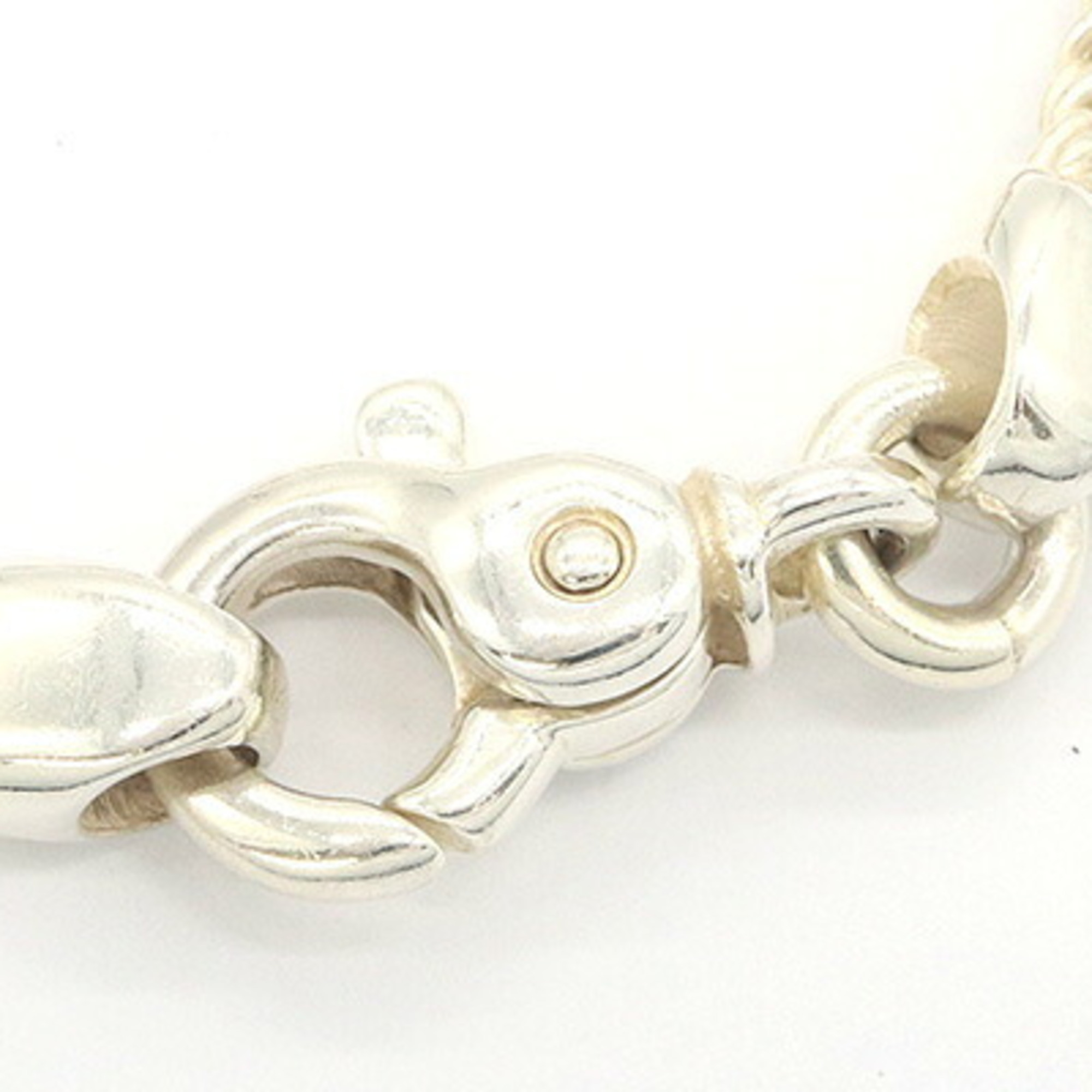 Tiffany Center Knot Double Rope Sterling Silver Bangl RN0002317