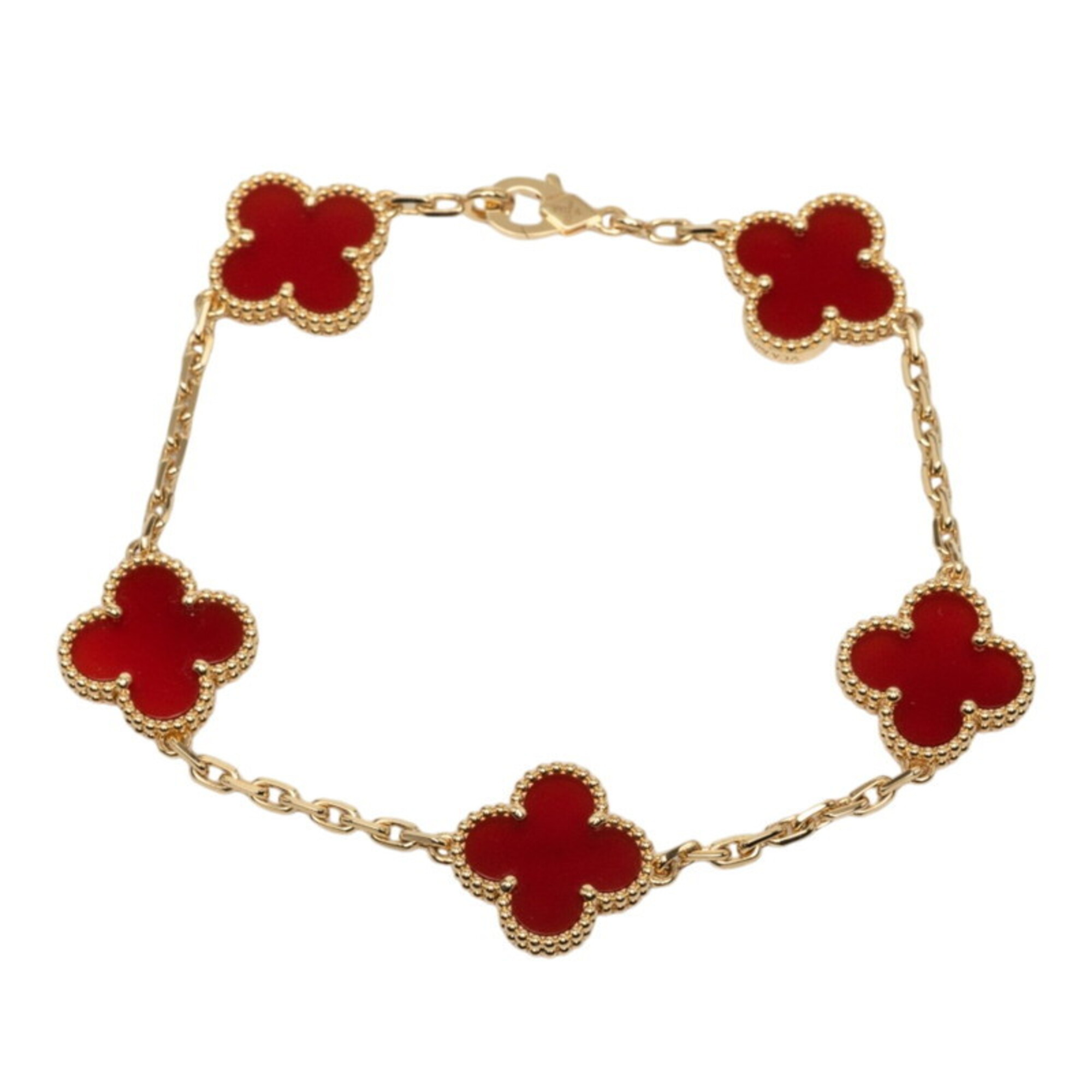 Van Cleef & Arpels Vintage Alhambra 5P Bracelet RN0002332