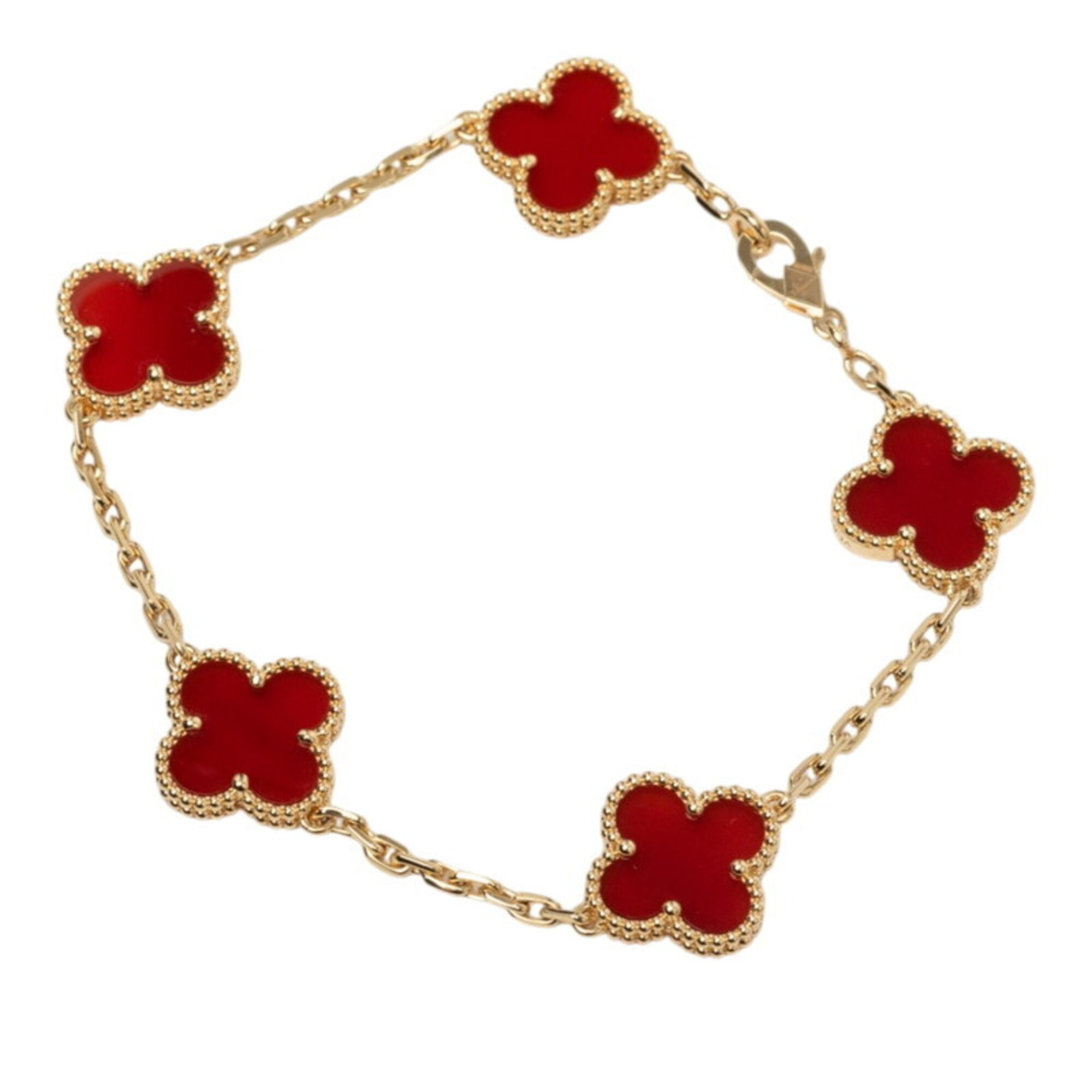 Van Cleef & Arpels Vintage Alhambra 5P Bracelet RN0002332