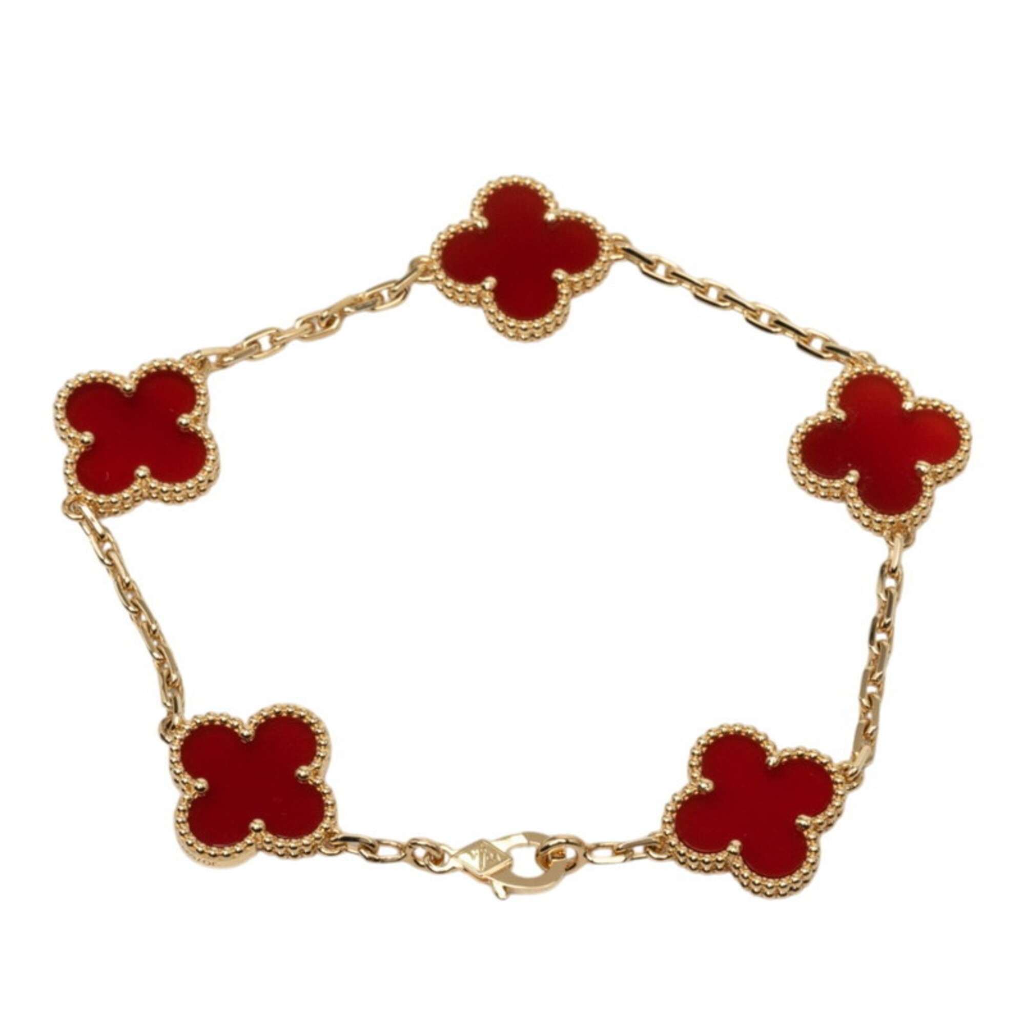 Van Cleef & Arpels Vintage Alhambra 5P Bracelet RN0002332