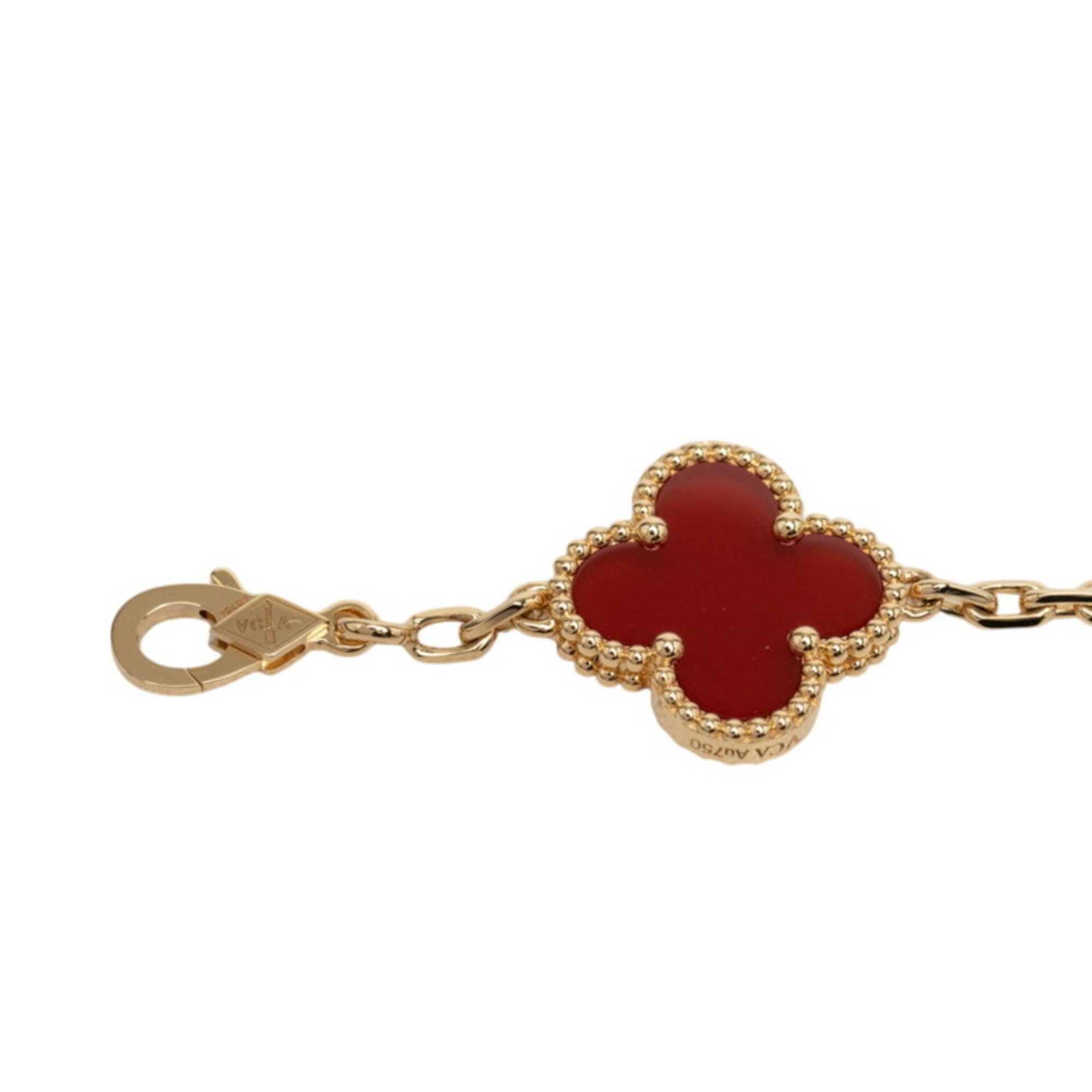 Van Cleef & Arpels Vintage Alhambra 5P Bracelet RN0002332