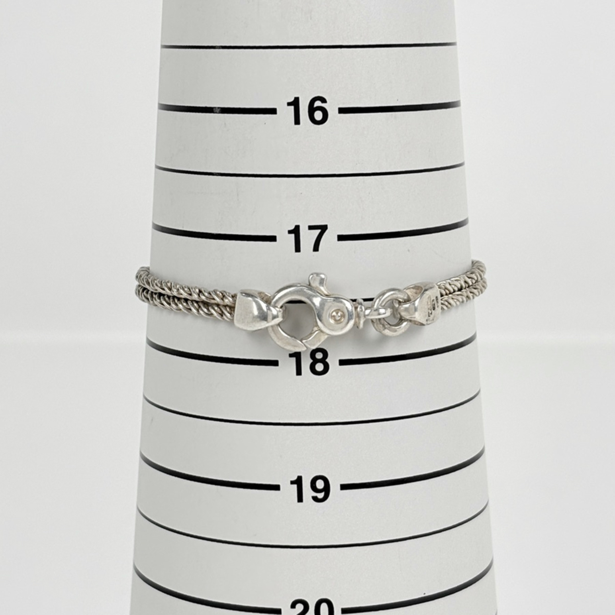 Tiffany Double Rope Bracelet with Center Knot RN0002338