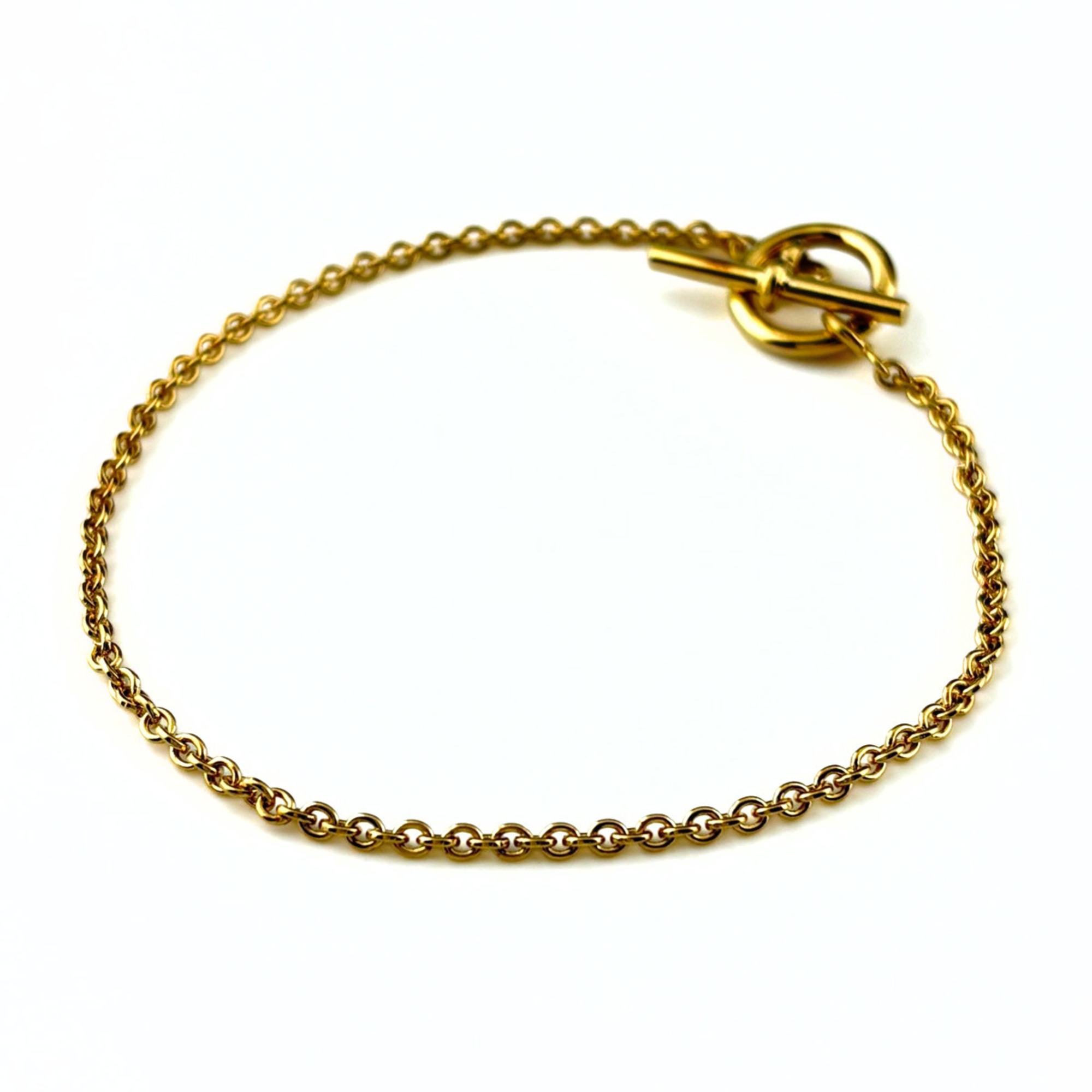 Hermès Echappé YG Yellow Gold Bracelet RN0002339