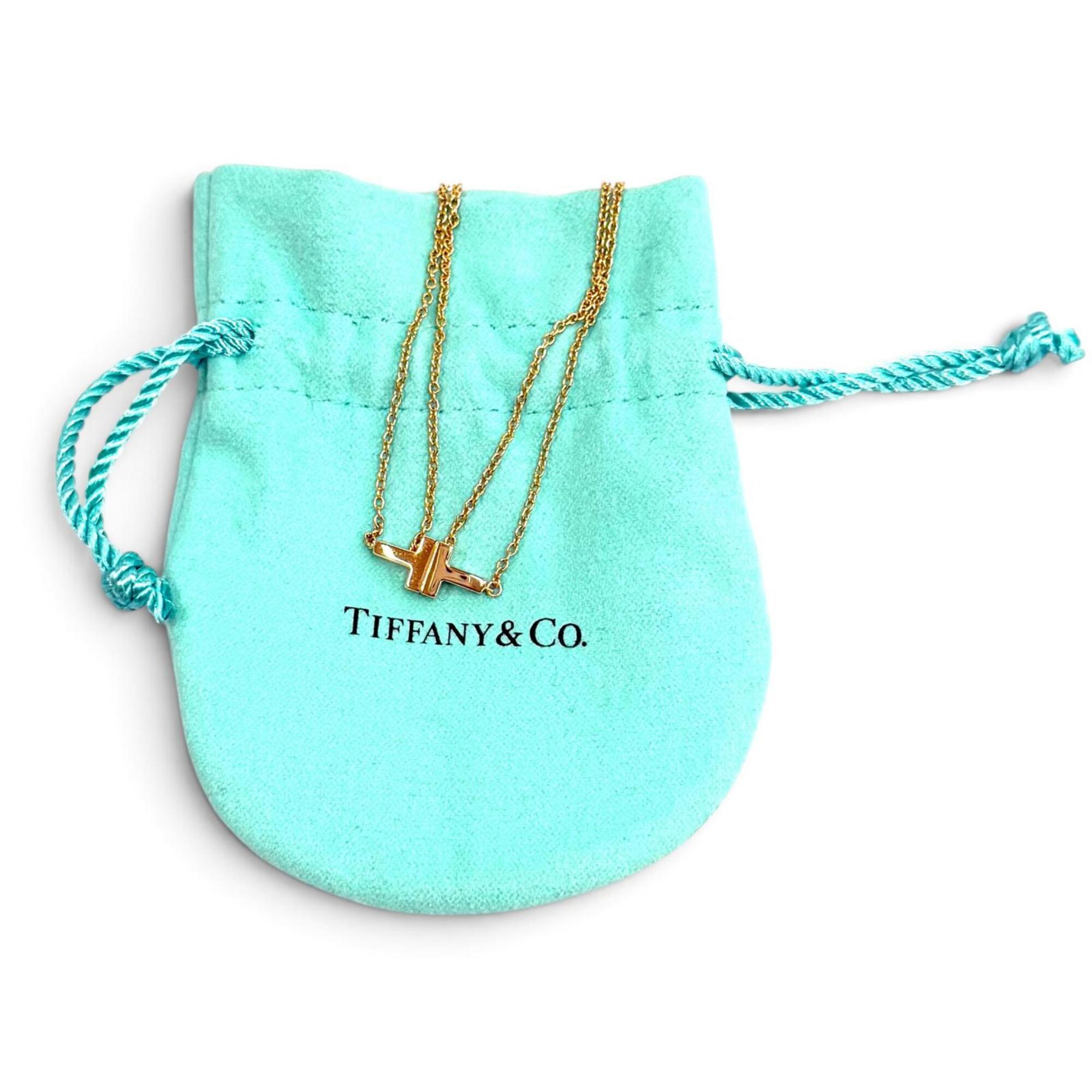 Tiffany Tiffany T TWO Double Chain Bracelet RN0002343