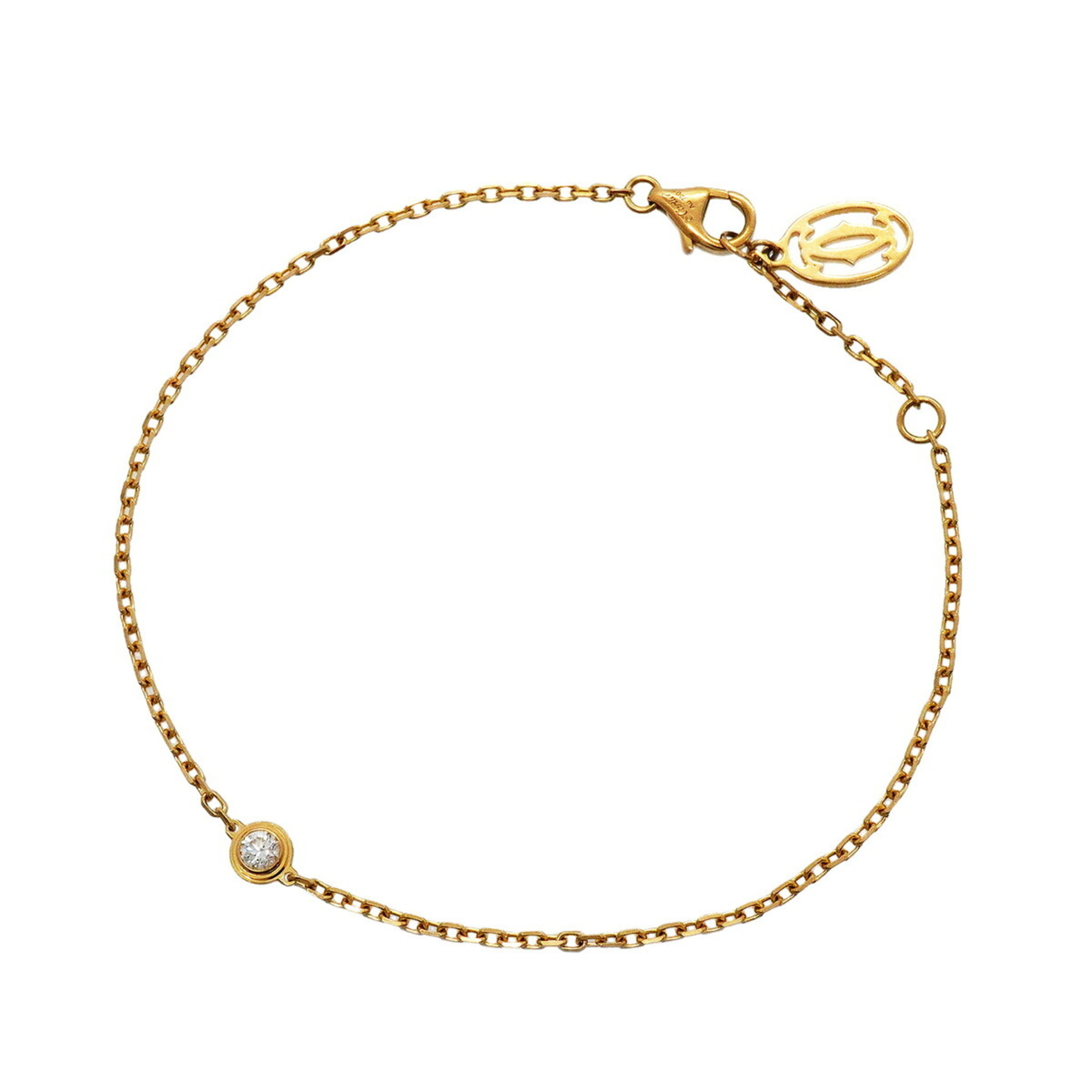 Cartier Damour Bracelet SM 1PD 18KYG Yellow Gold Diam RN0002365