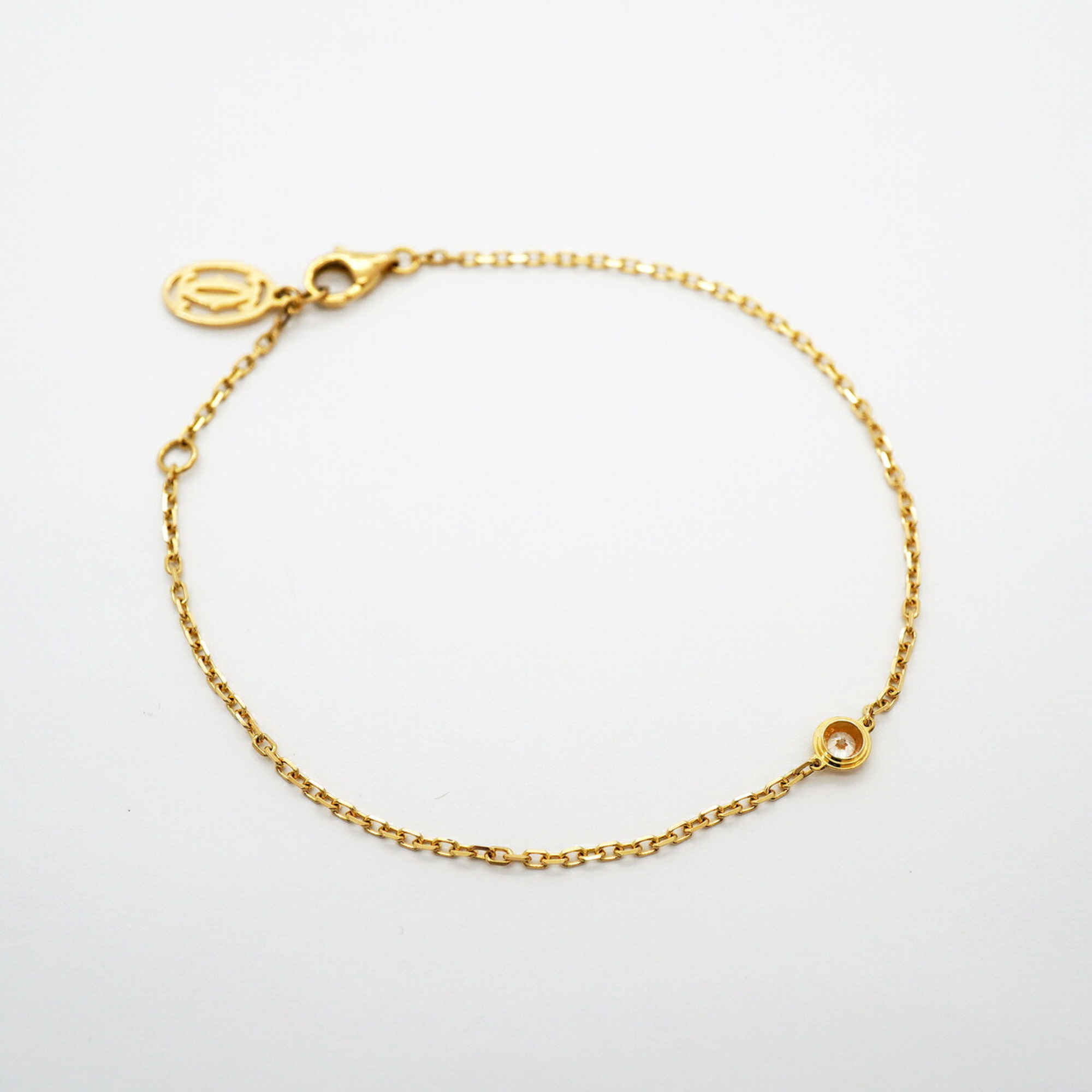 Cartier Damour Bracelet SM 1PD 18KYG Yellow Gold Diam RN0002365