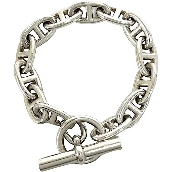 Hermès Chaine d'Ancre GM 13-link Bracelet RN0002366 Hermès Chaine d'Ancre GM 13-link Bracelet RN0002366
