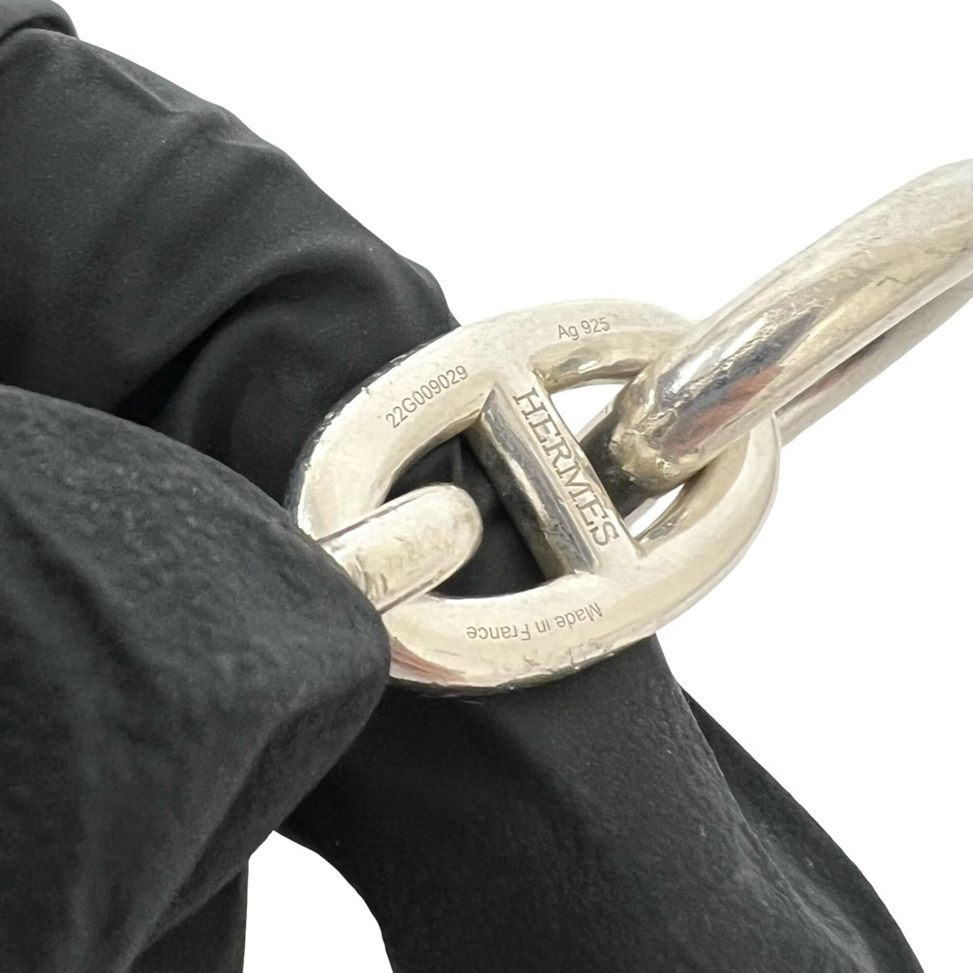 Hermès Chaine d'Ancre GM 12-link bracelet RN0002368