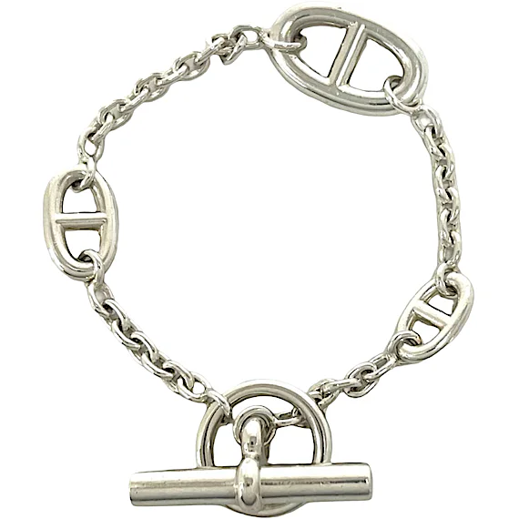 Hermès Chaine d'Ancre Farandole LG Bracelet RN0002371 Hermès Chaine d'Ancre Farandole LG Bracelet RN0002371
