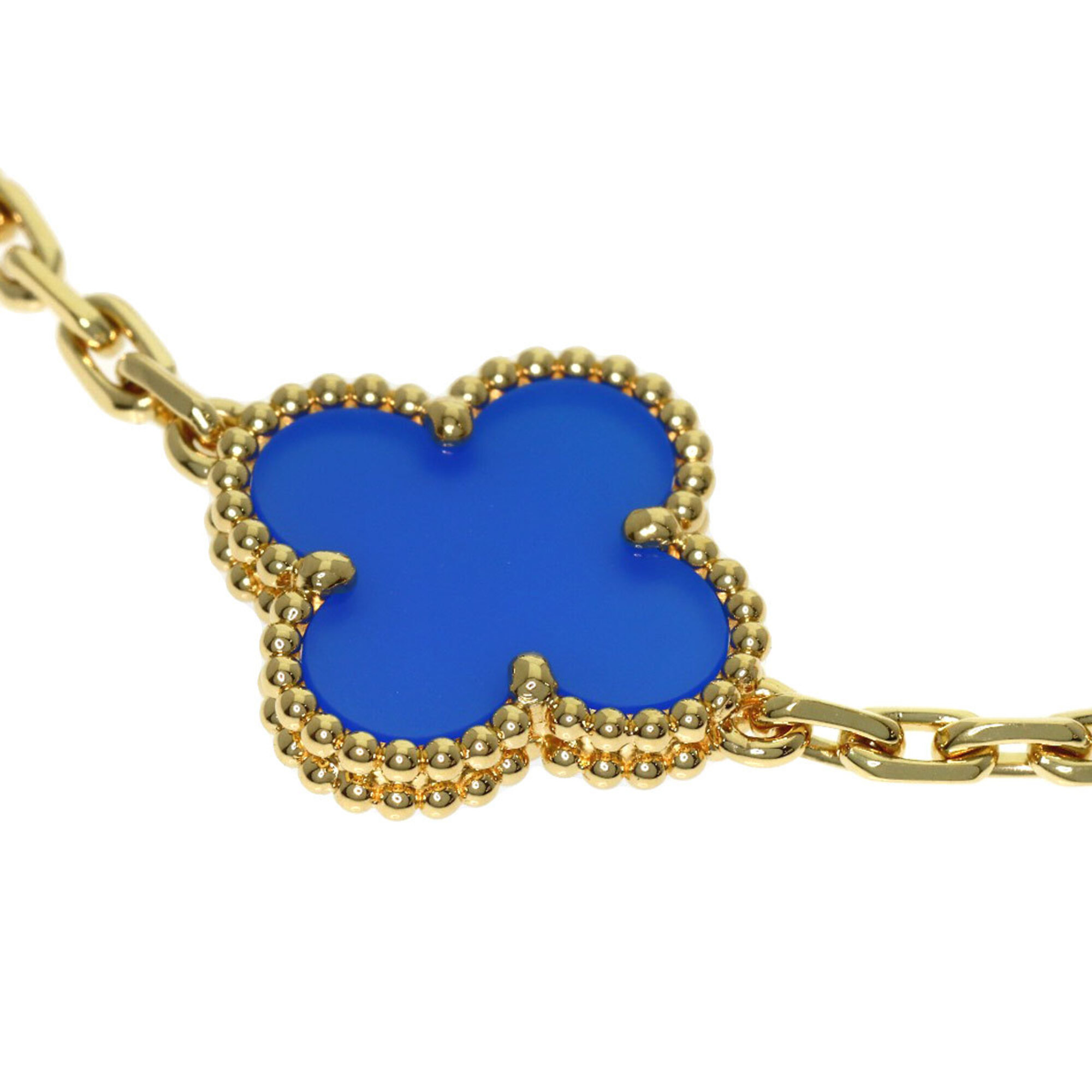 Van Cleef & Arpels Vintage Alhambra 5-Motif Bracelet RN0002378