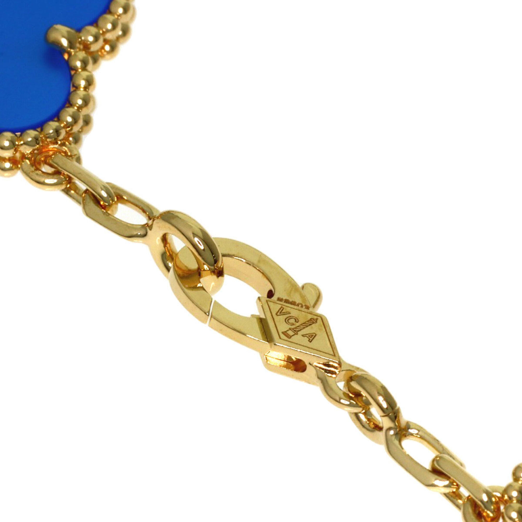 Van Cleef & Arpels Vintage Alhambra 5-Motif Bracelet RN0002378