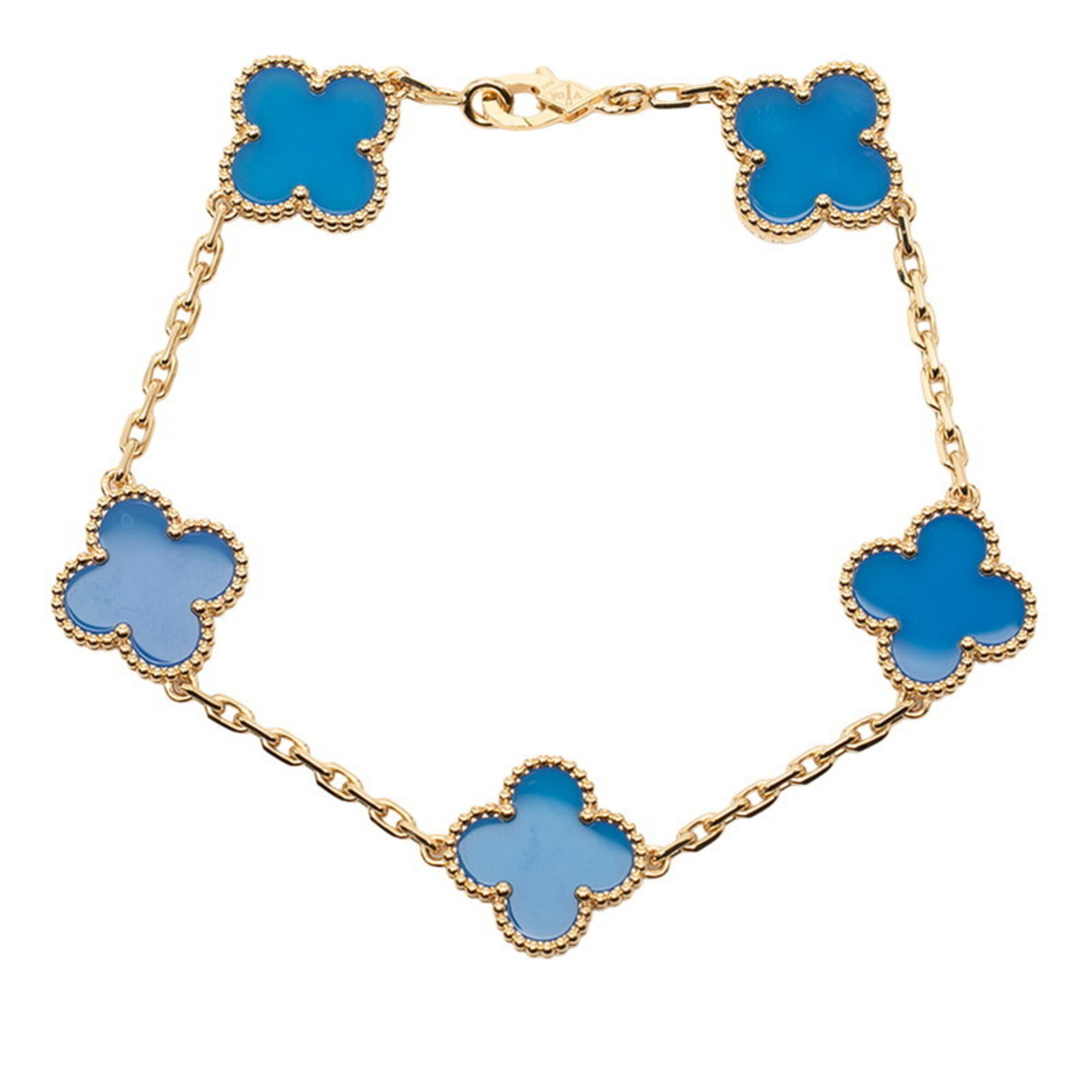 Van Cleef & Arpels Vintage Alhambra 5P Bracelet RN0002380