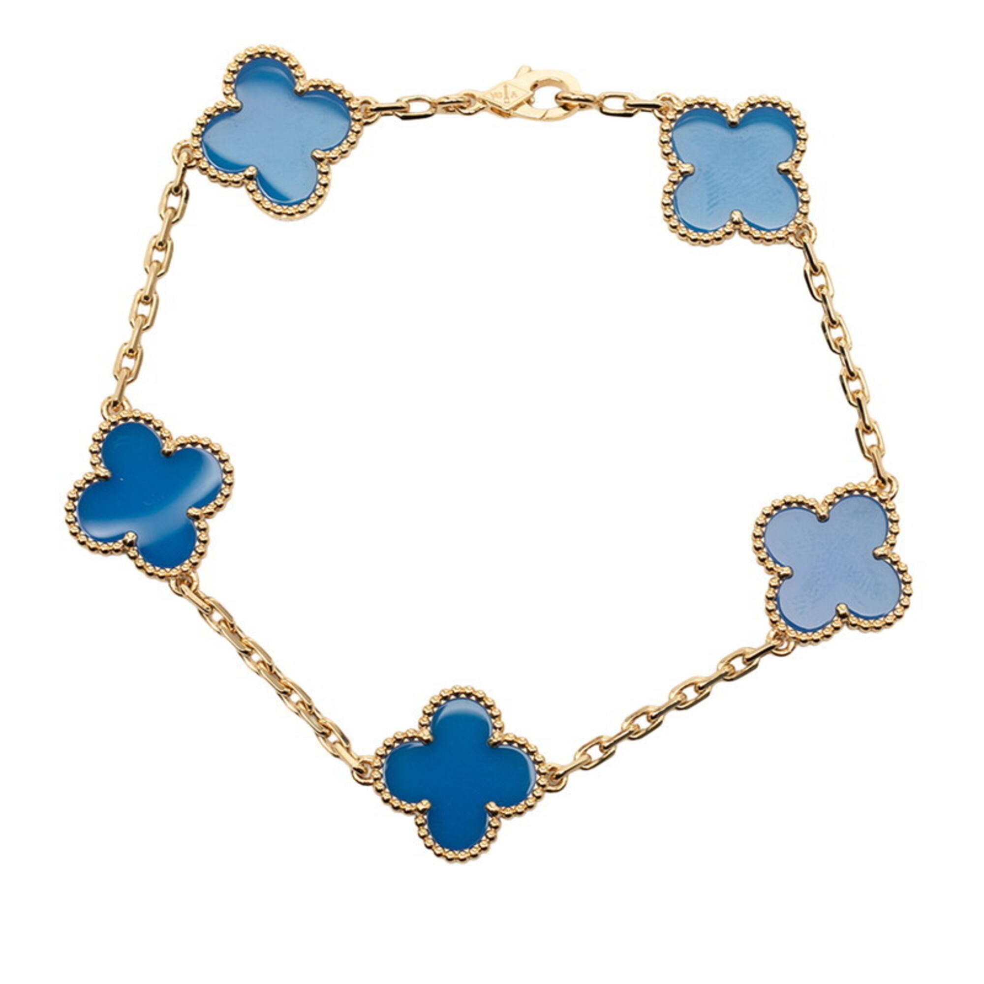 Van Cleef & Arpels Vintage Alhambra 5P Bracelet RN0002380