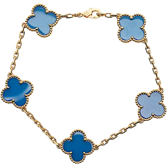 Van Cleef & Arpels Vintage Alhambra 5P Bracelet RN0002380 Van Cleef & Arpels Vintage Alhambra 5P Bracelet RN0002380