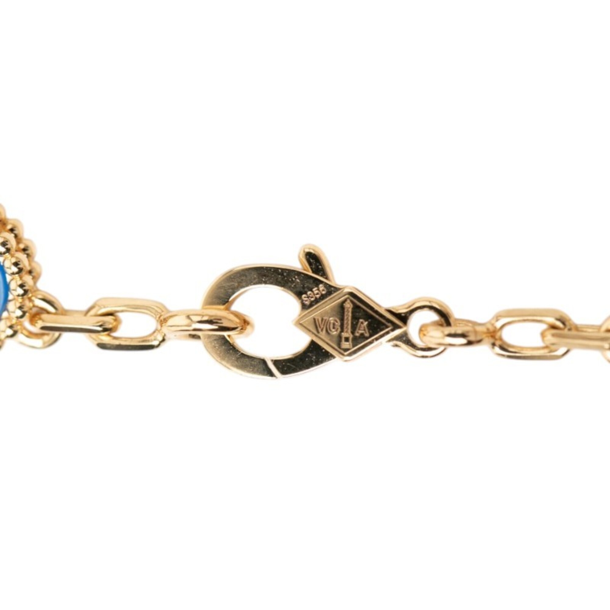 Van Cleef & Arpels Vintage Alhambra 5P Bracelet RN0002380