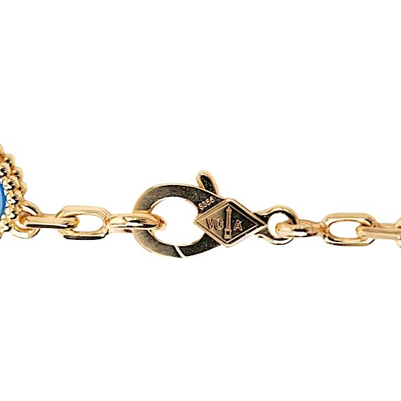 Van Cleef & Arpels Vintage Alhambra 5P Bracelet RN0002380 Van Cleef & Arpels Vintage Alhambra 5P Bracelet RN0002380