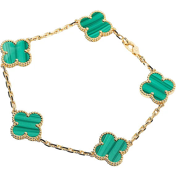 Van Cleef & Arpels Vintage Alhambra 5P Bracelet RN0002381 Van Cleef & Arpels Vintage Alhambra 5P Bracelet RN0002381