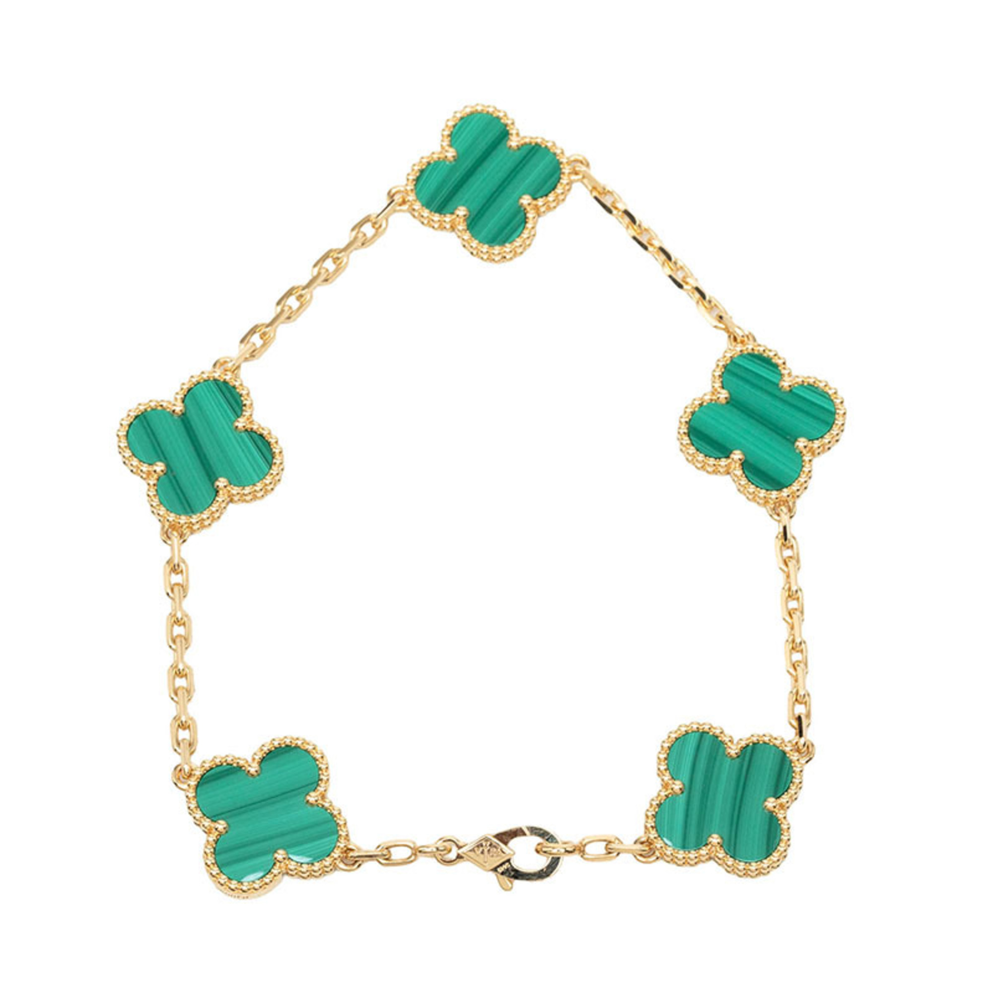 Van Cleef & Arpels Vintage Alhambra 5P Bracelet RN0002381