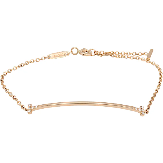 Tiffany T Smile Small Diamond Bracelet RN0002399 Tiffany T Smile Small Diamond Bracelet RN0002399