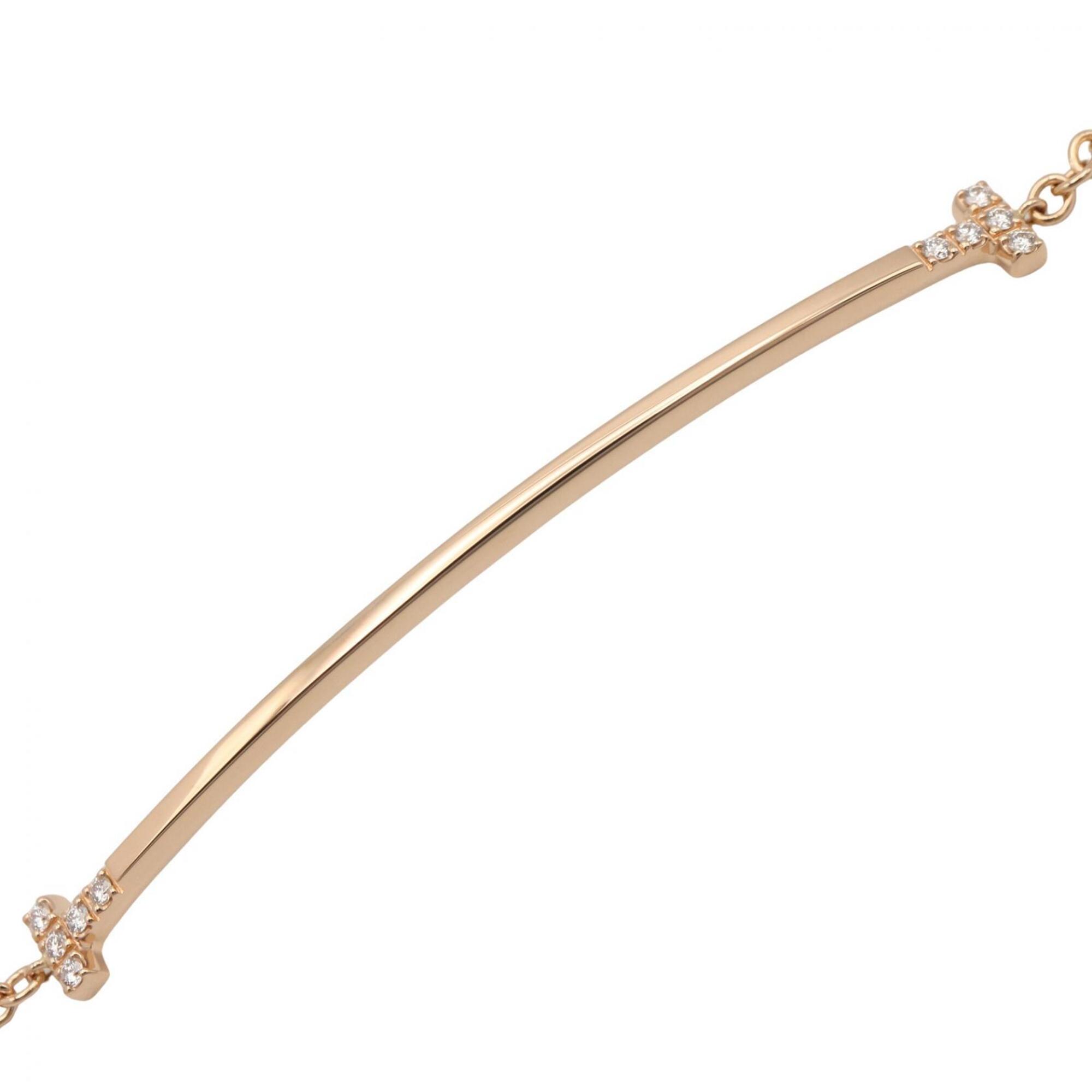 Tiffany T Smile Small Diamond Bracelet RN0002399