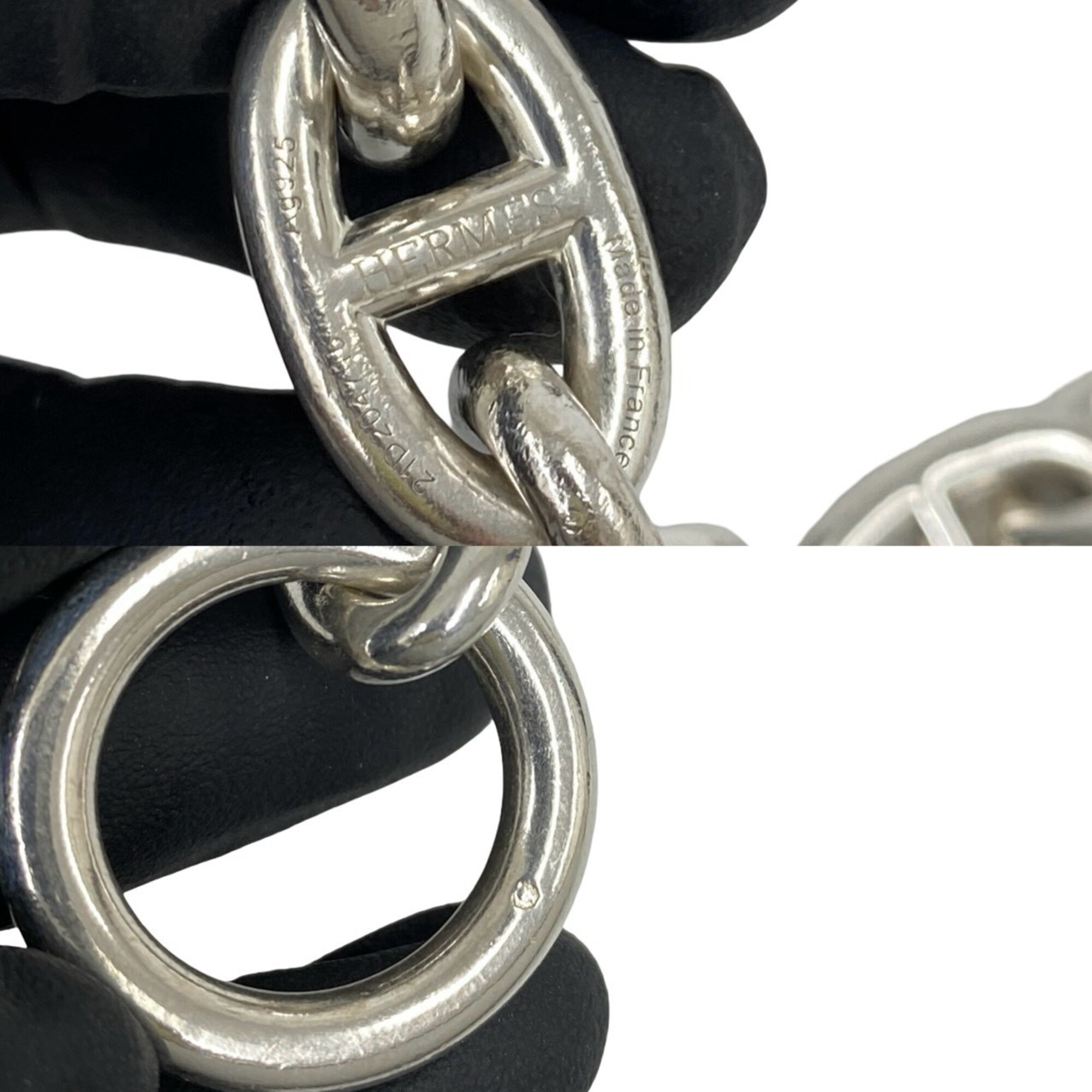 Hermès Chaine d'Ancre TGM 11-link bracelet RN0002408