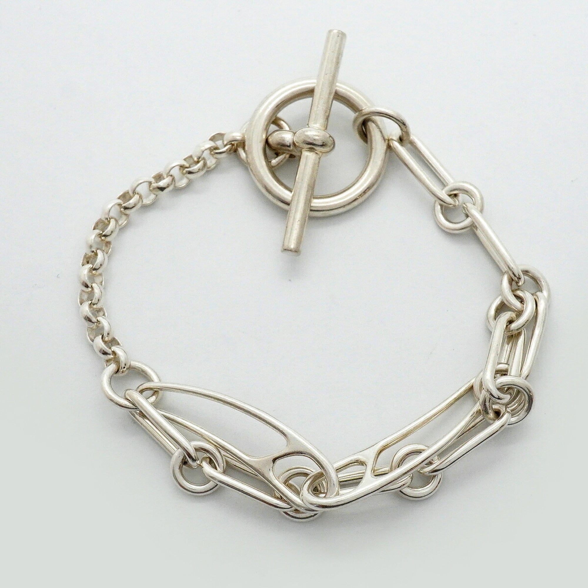Hermès Chaine d'Ancre Punk Bracelet RN0002410