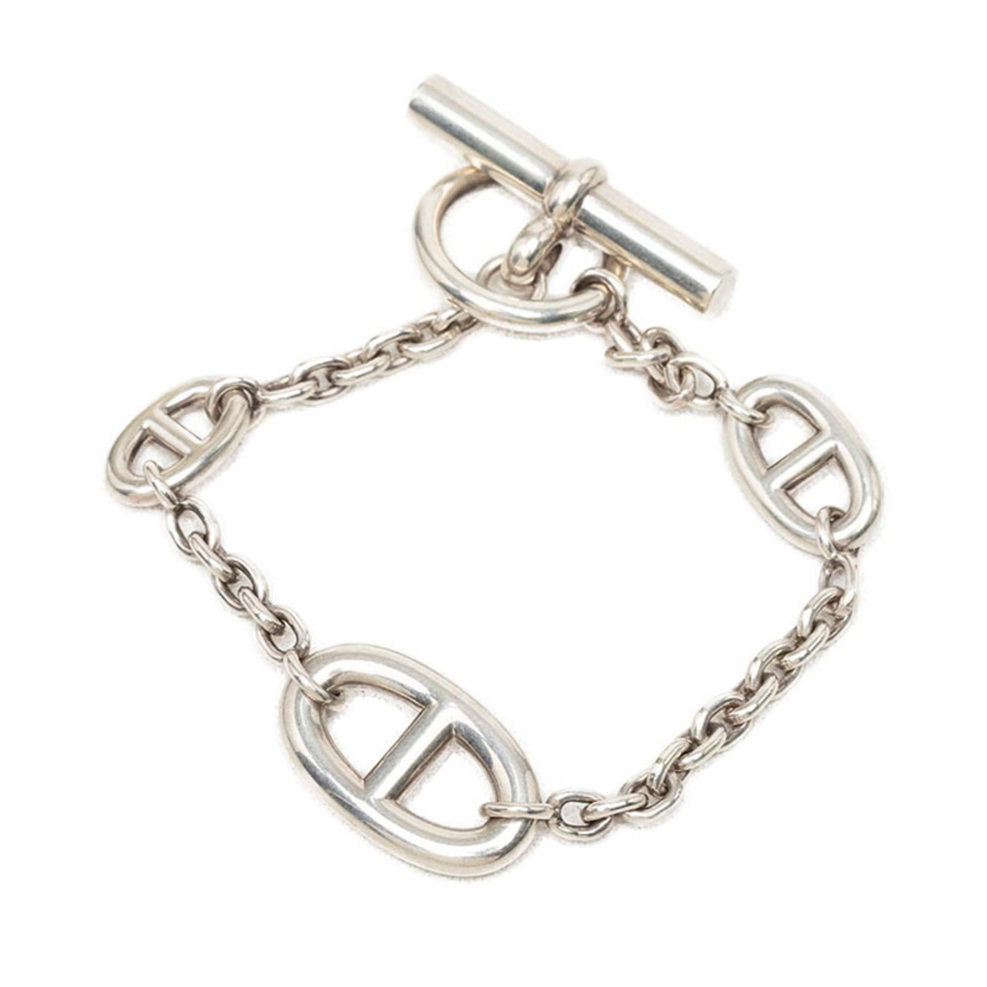 Hermès Chaine d'Ancre Farandole ST Chain Bracelet RN0002425