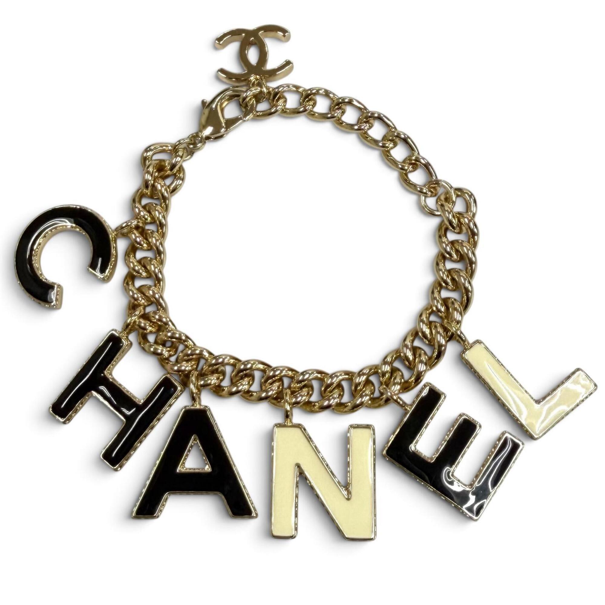 Chanel B22A AB8724 Logo Design Coco Mark Chain Brace RN0002433