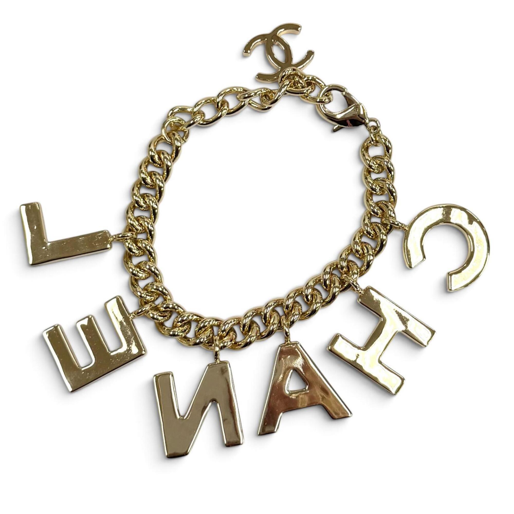Chanel B22A AB8724 Logo Design Coco Mark Chain Brace RN0002433