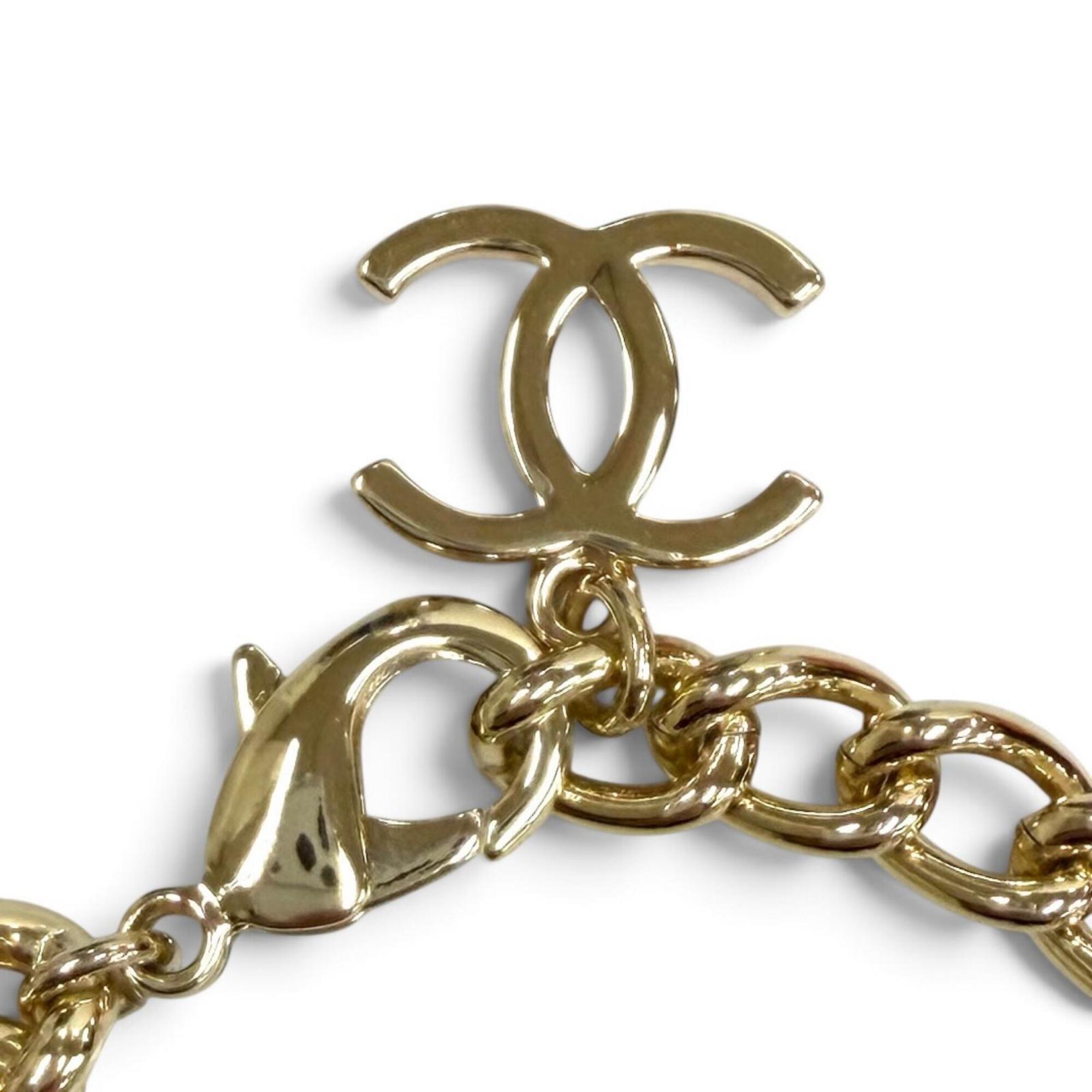 Chanel B22A AB8724 Logo Design Coco Mark Chain Brace RN0002433